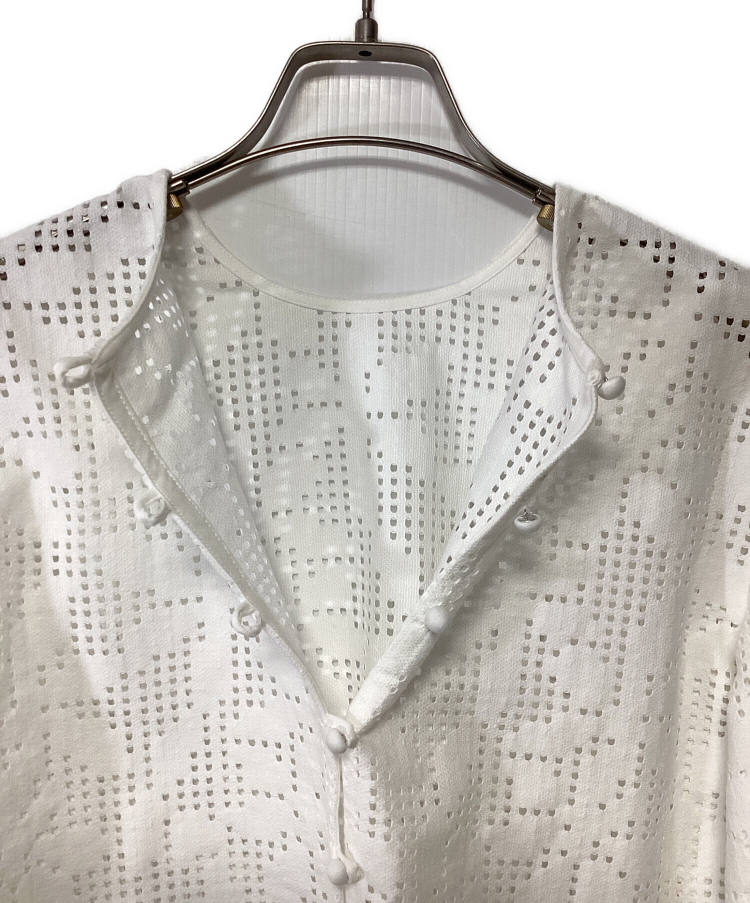 中古・古着通販】UNITED ARROWS (ユナイテッドアローズ) 半袖ブラウス 