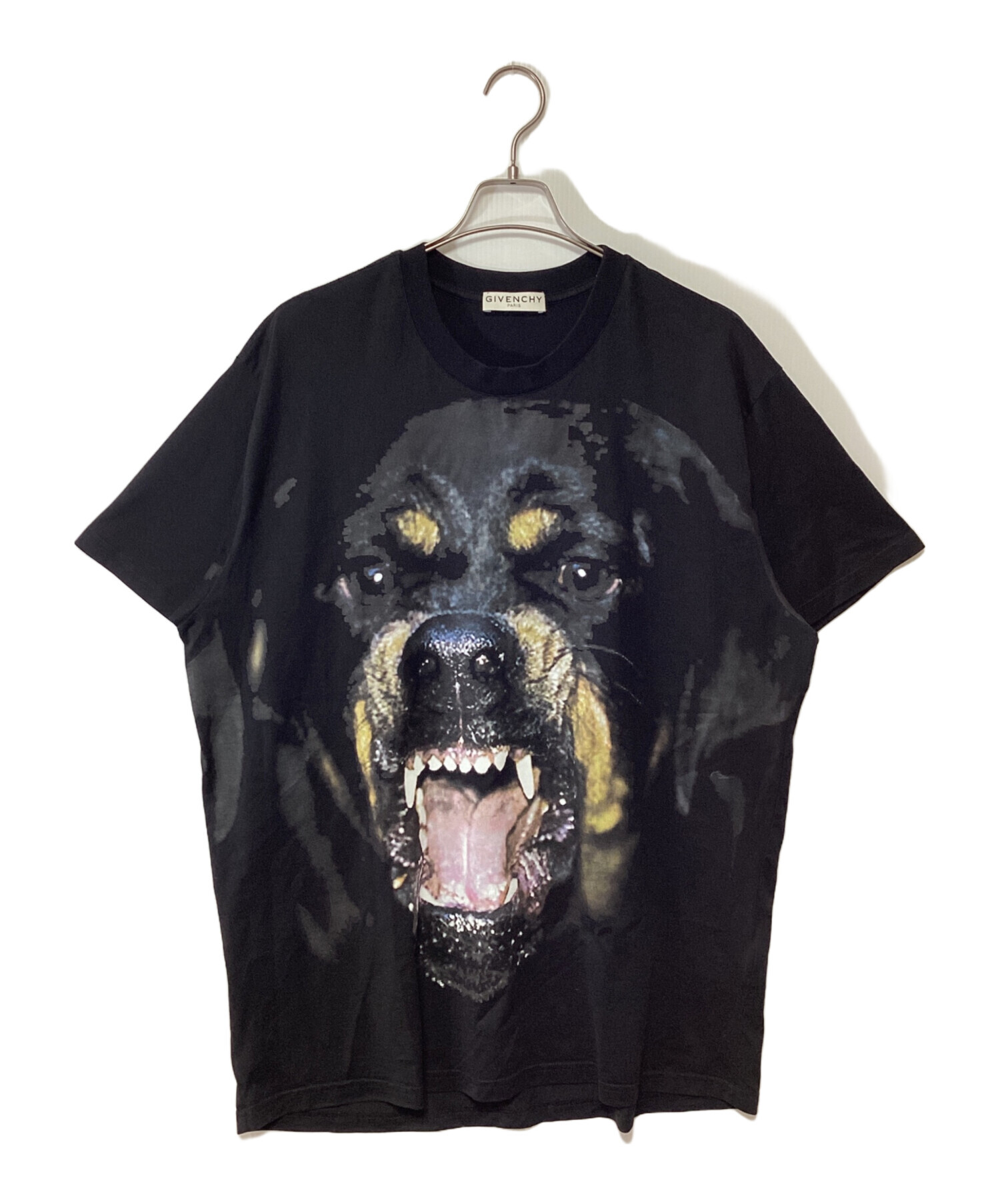 中古・古着通販】GIVENCHY (ジバンシィ) Rottweiler Tシャツ ブラック