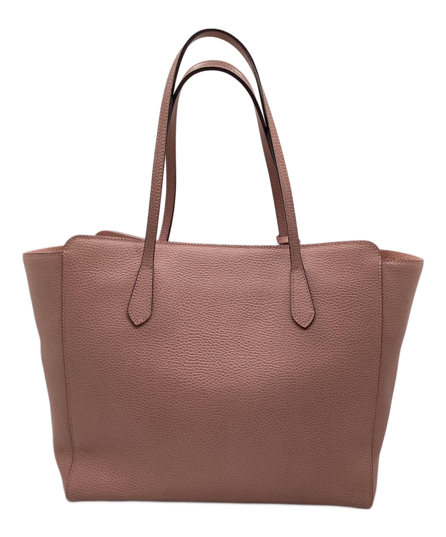 中古・古着通販】GUCCI (グッチ) スウィングトートバッグ ピンク