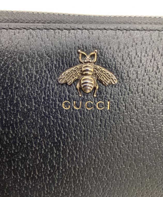 中古・古着通販】GUCCI (グッチ) 〔アニマリエ〕レザー ジップ