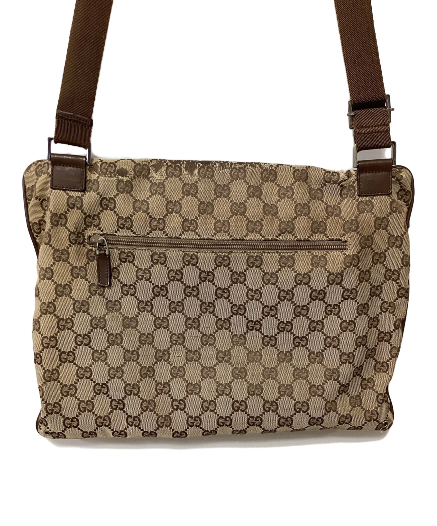 中古・古着通販】GUCCI (グッチ) ショルダーバッグ GG ベージュ 