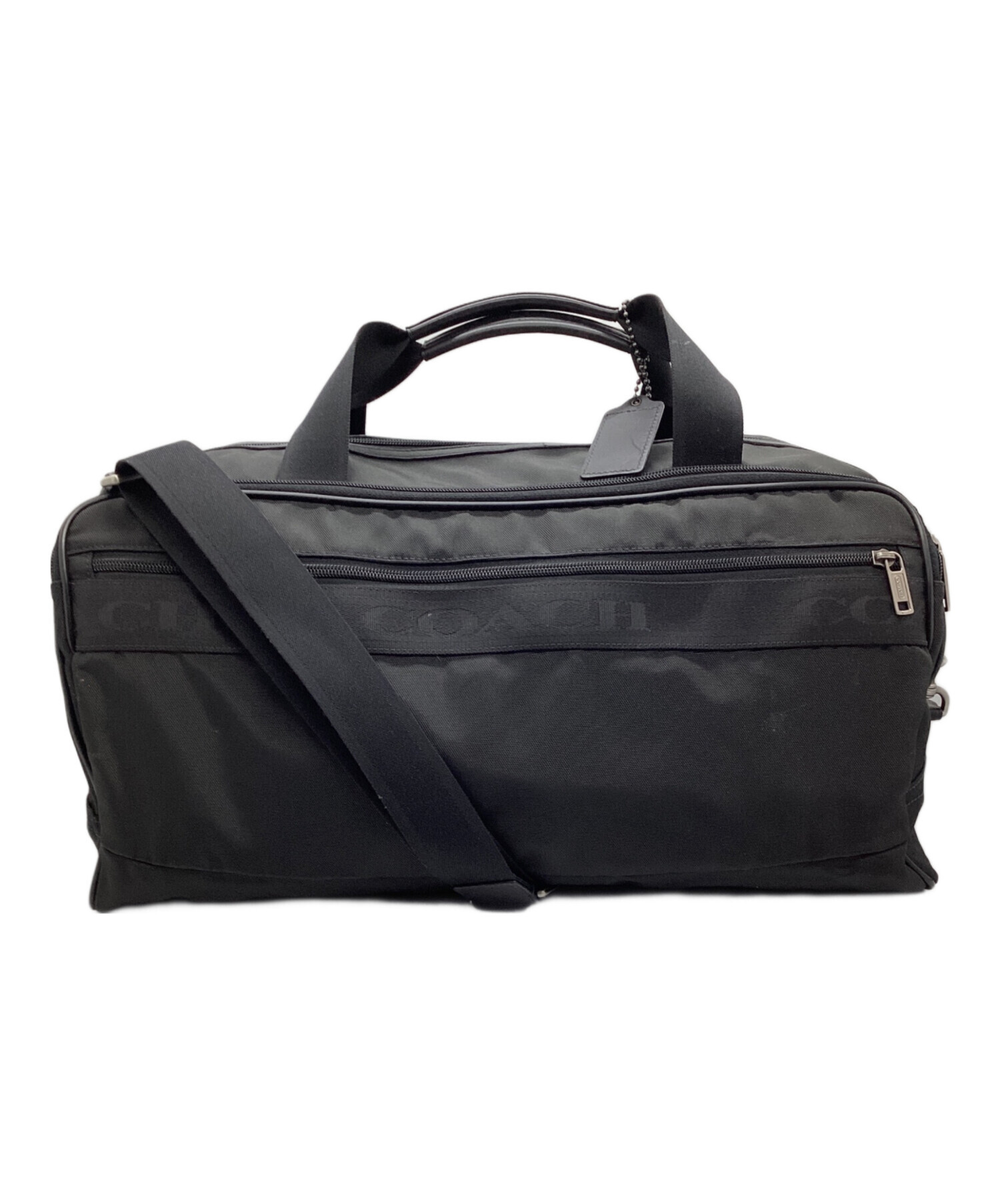 中古・古着通販】COACH (コーチ) 2WAYボストンバッグ ブラック