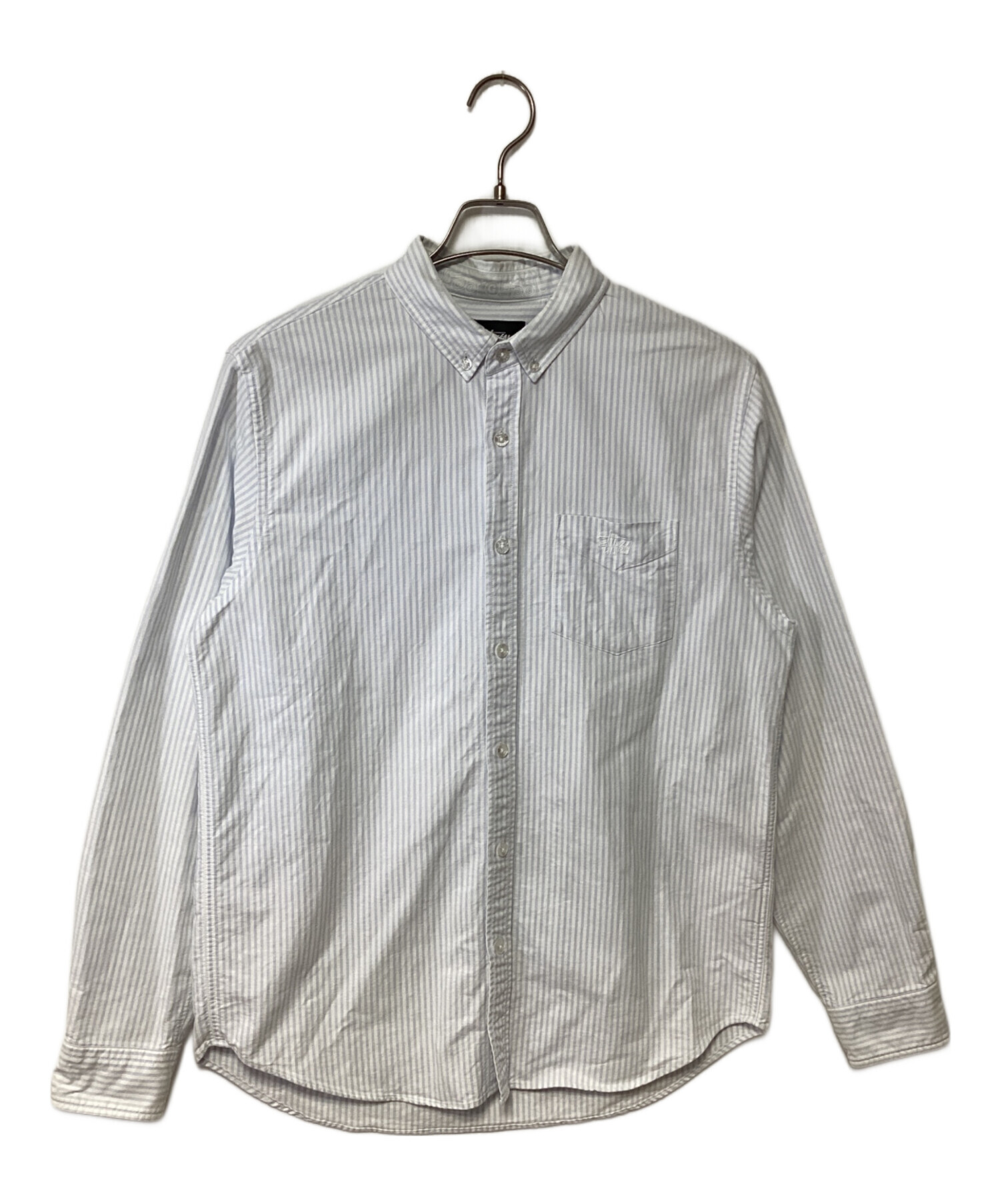 STUSSY / 長袖シャツ 中古・古着通販】stussy (ステューシー) 長袖シャツ スカイブルー