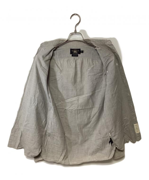 中古・古着通販】RRL (ダブルアールエル) 長袖シャツ ライトグレー