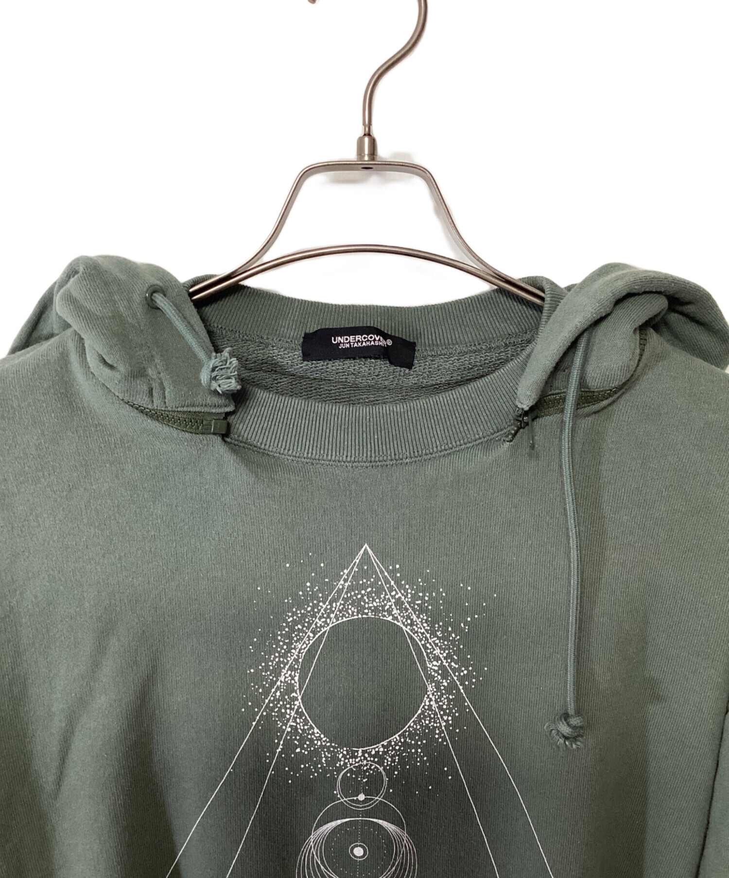 1430アンダーカバー　オリーブグリーン パーカー　Wジップ　archive 1430アンダーカバー オリーブグリーン パーカー Wジップ archive 1430