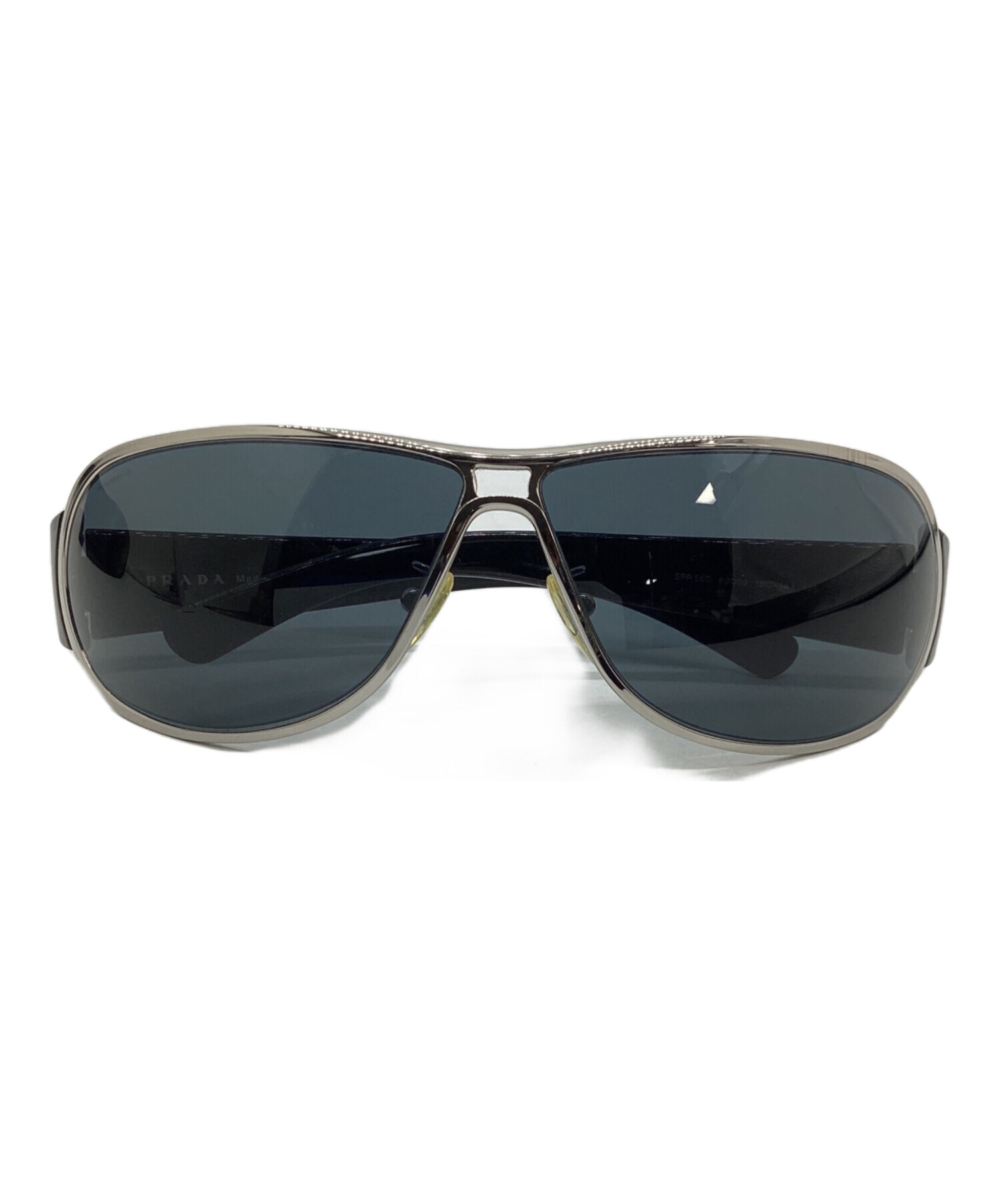 中古・古着通販】PRADA (プラダ) サングラス ブラック×シルバー サイズ 