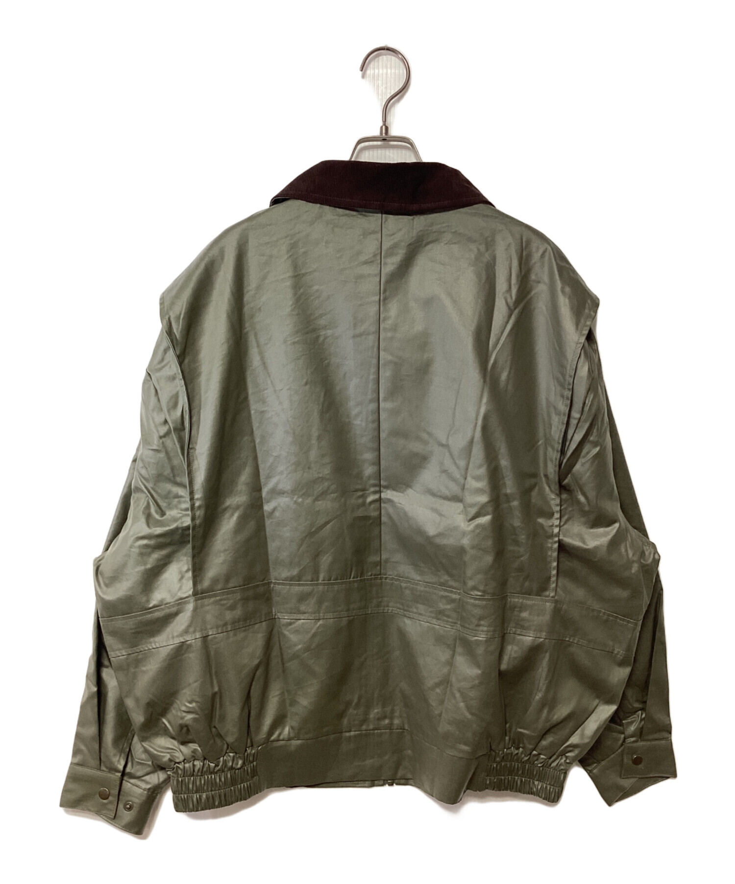 中古・古着通販】Discoat (ディスコート) ブルゾン グリーン サイズ:F 