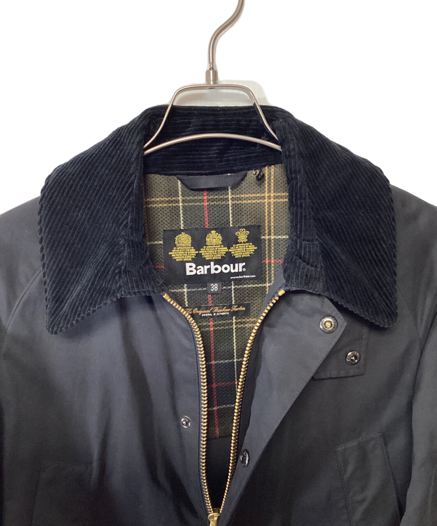 中古・古着通販】Barbour (バブアー) ミリタリージャケット ブラック 