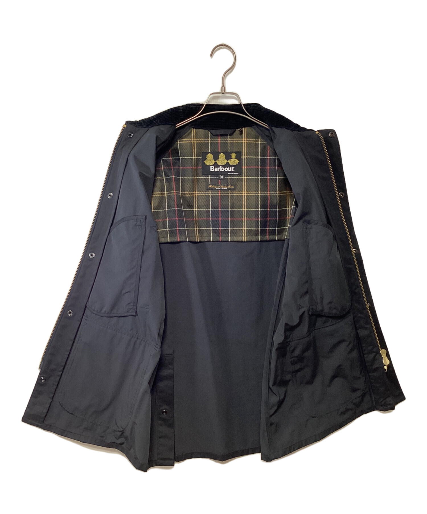 中古・古着通販】Barbour (バブアー) ミリタリージャケット ブラック 