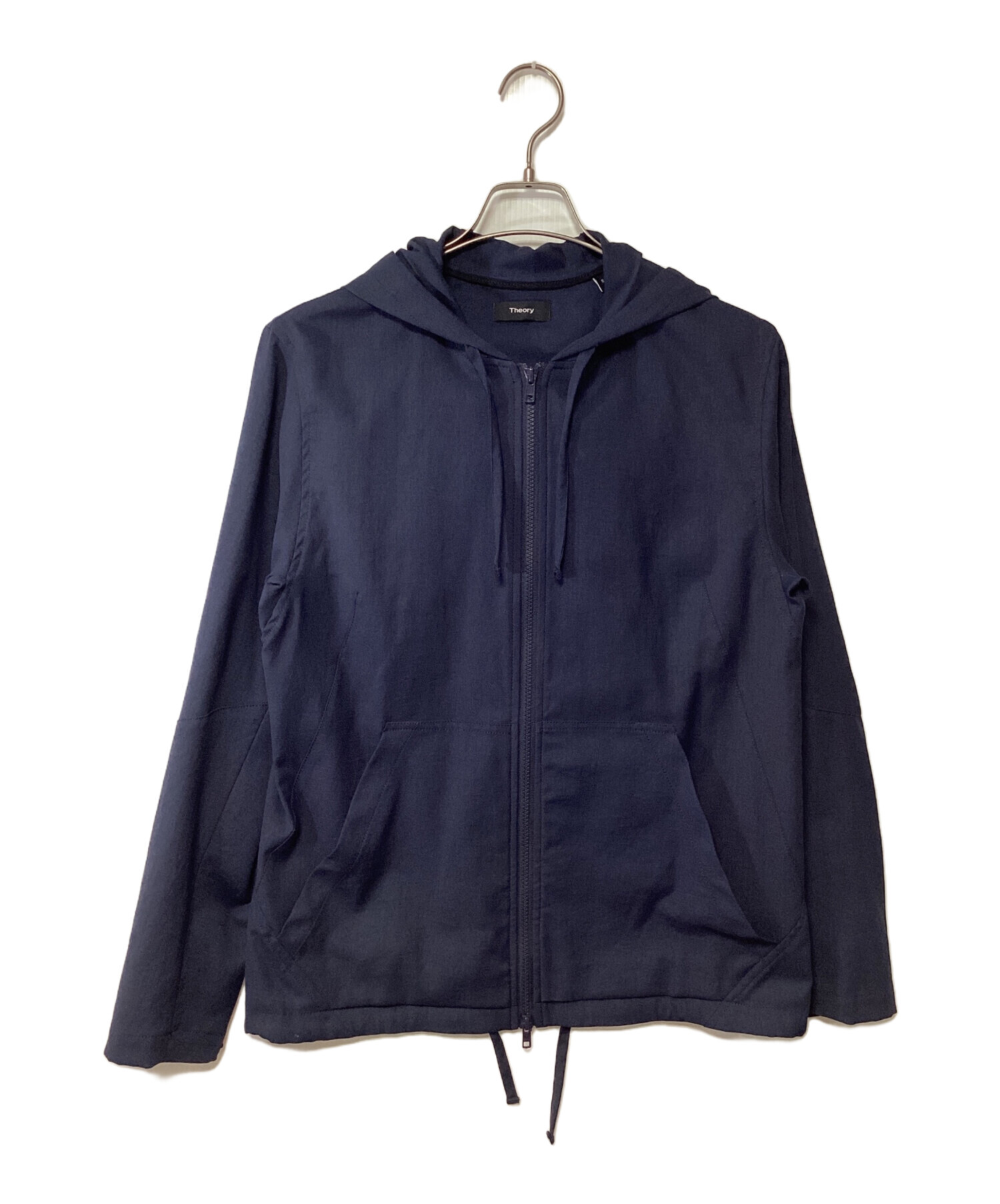 中古・古着通販】theory (セオリー) HOODIE-JKT ネイビー サイズ:S