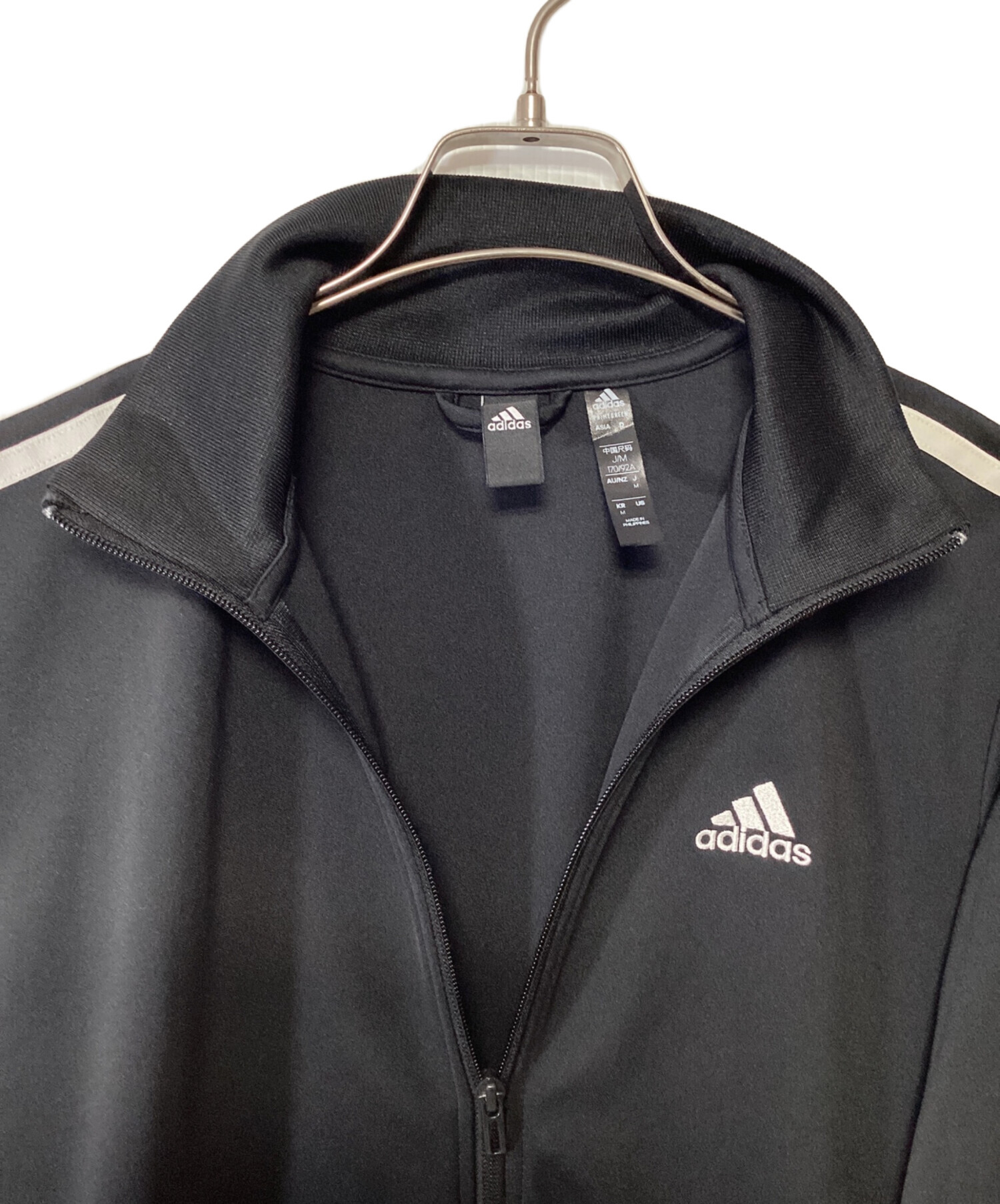 中古・古着通販】adidas (アディダス) 長袖ジャージジャケット