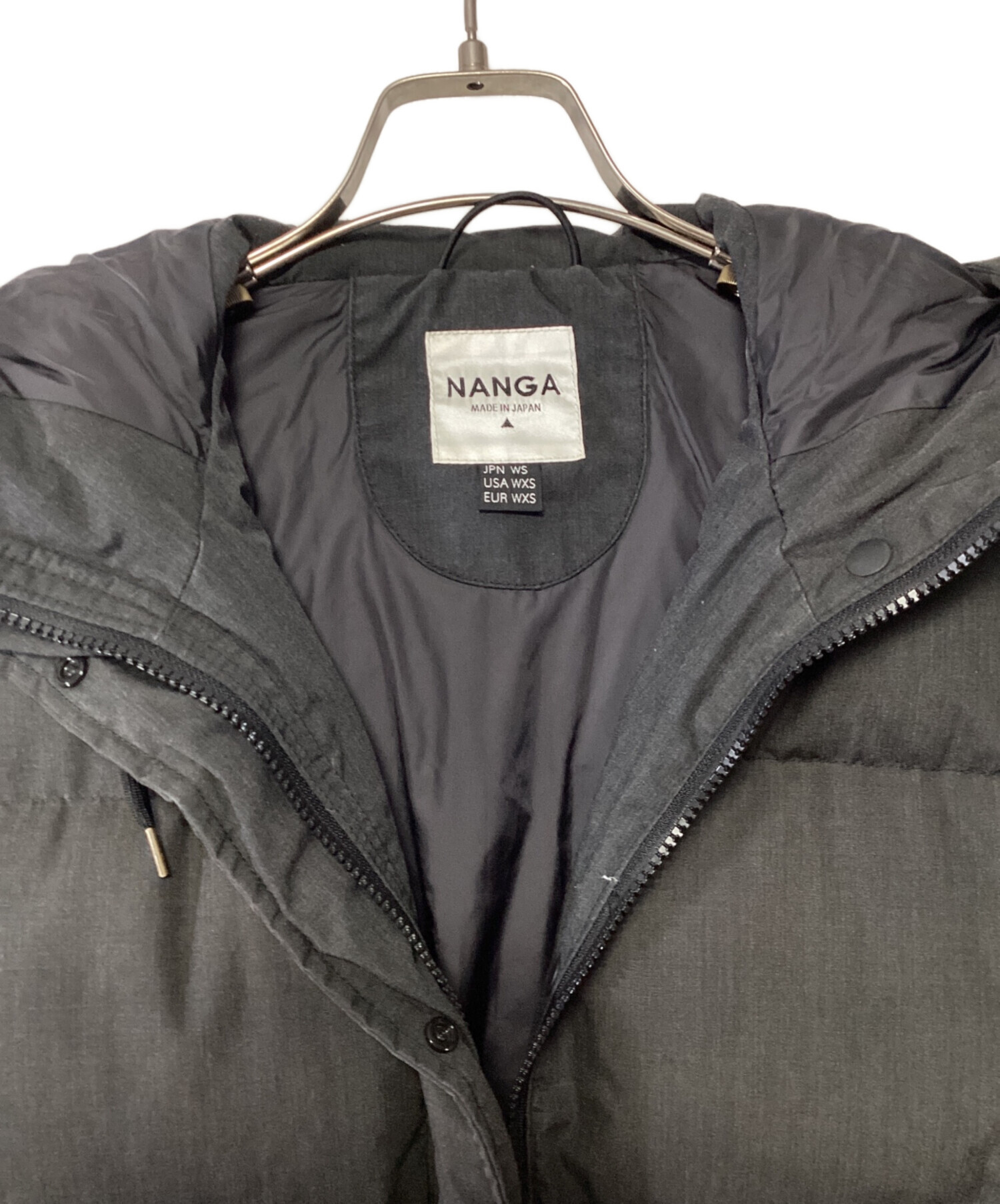 中古・古着通販】NANGA (ナンガ) ダウンジャケット グレー サイズ:WS 