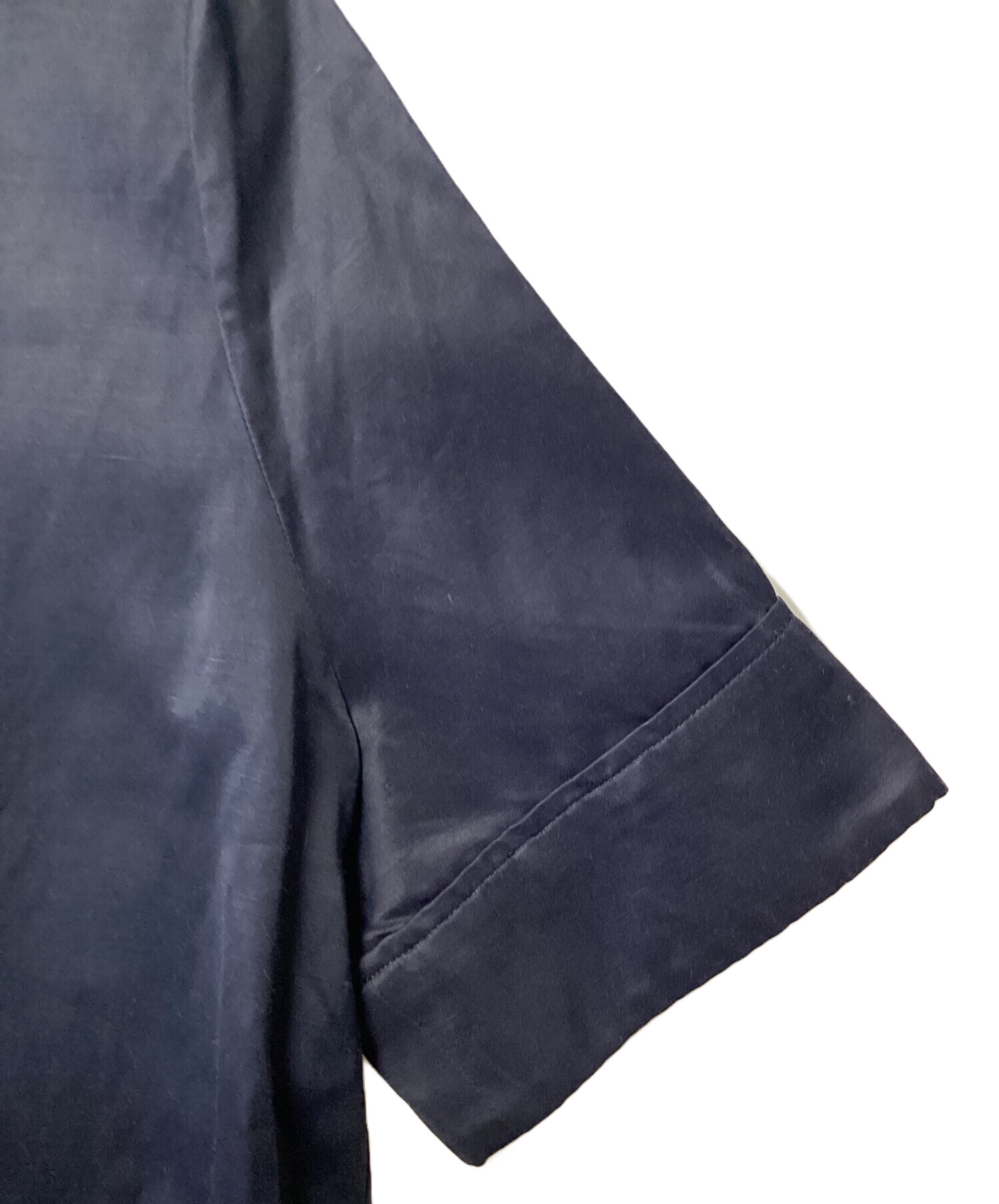 中古・古着通販】JIL SANDER (ジルサンダー) 半袖シャツ ネイビー