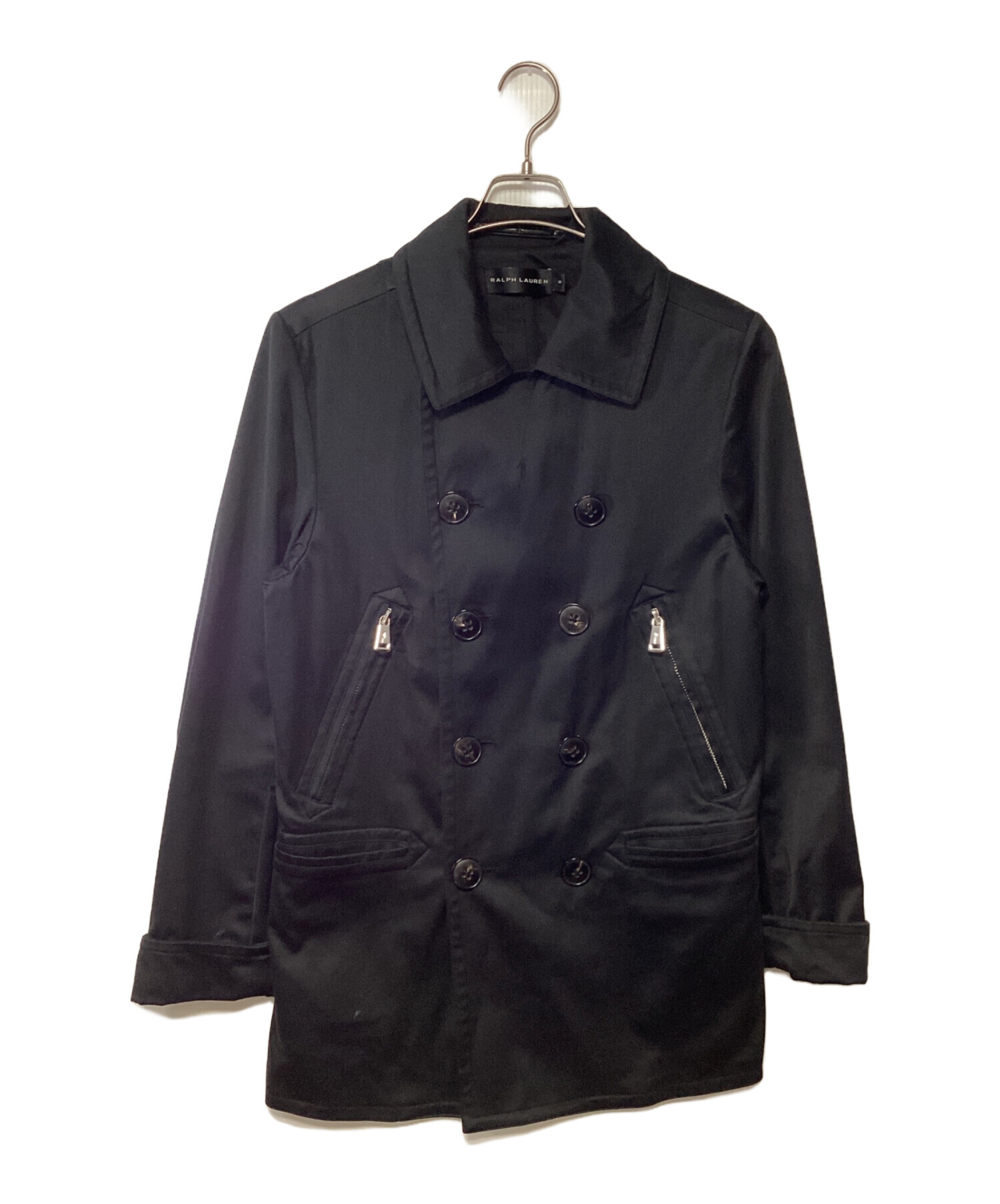 中古・古着通販】RALPH LAUREN (ラルフローレン) コート ブラック 