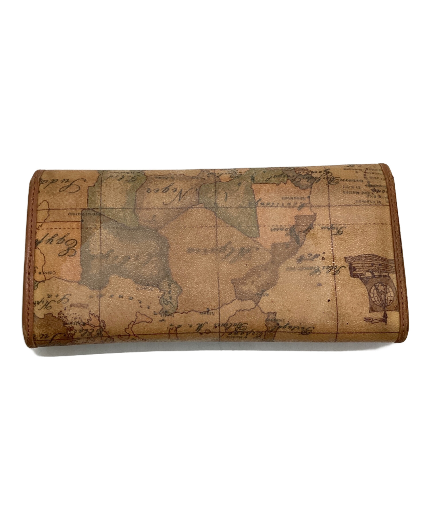 中古・古着通販】PRIMA CLASSE (プリマクラッセ) 長財布 ブラウン