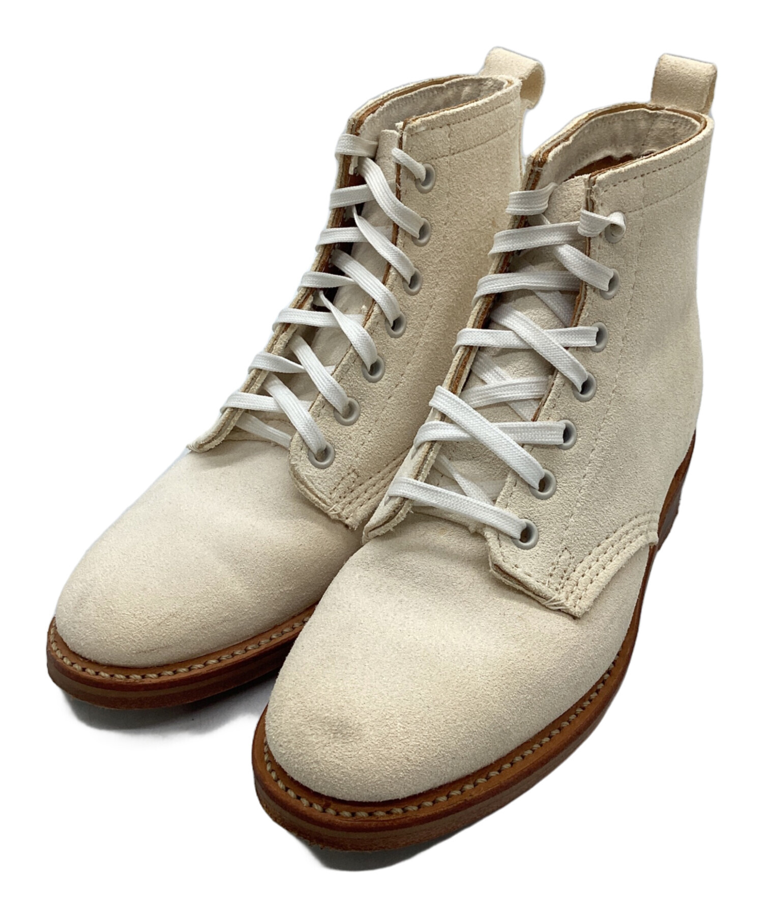 中古・古着通販】YUKETEN (ユケテン) ブーツ ベージュ サイズ