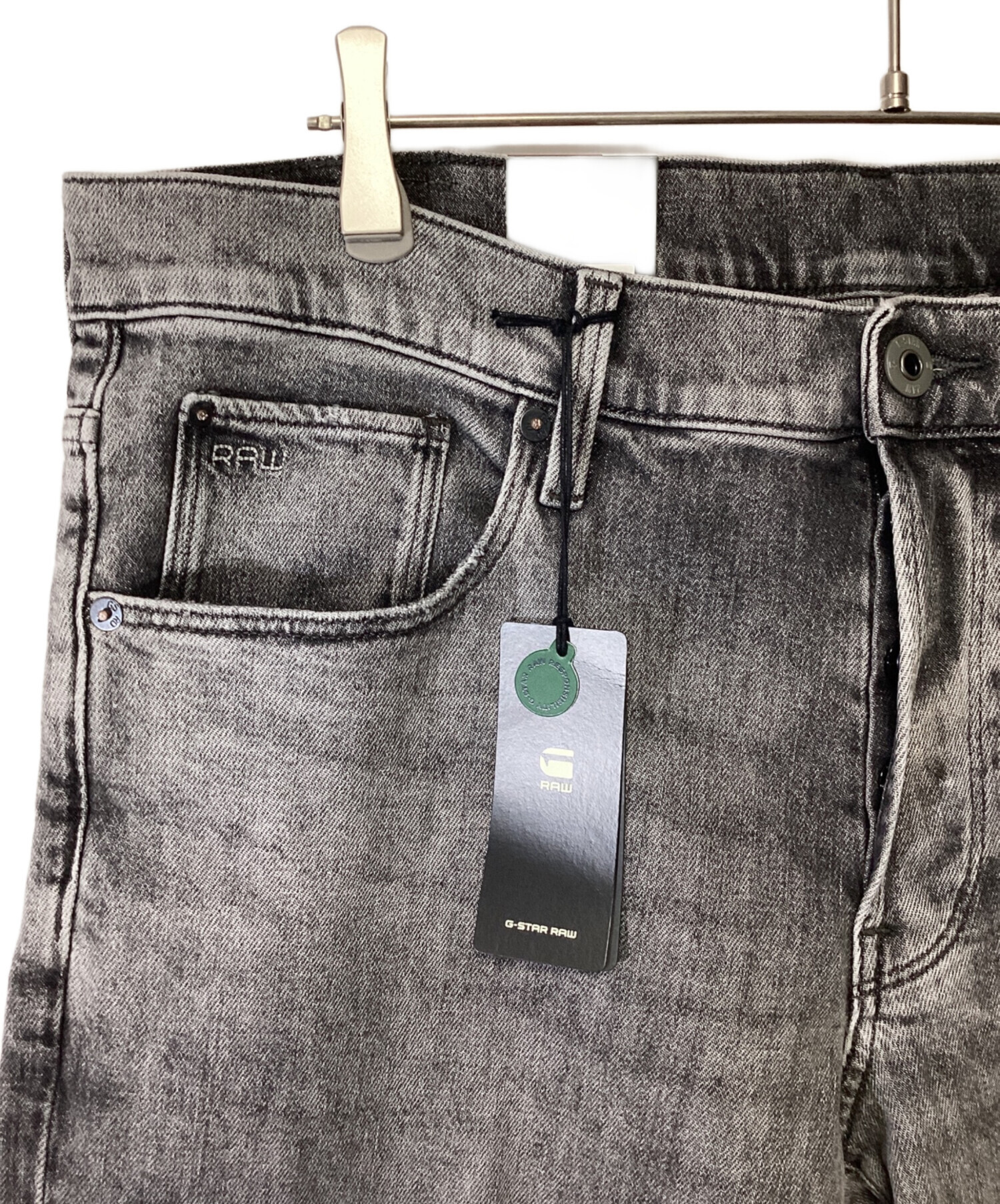 中古・古着通販】G-STAR RAW (ジースターロゥ) デニムパンツ グレー 