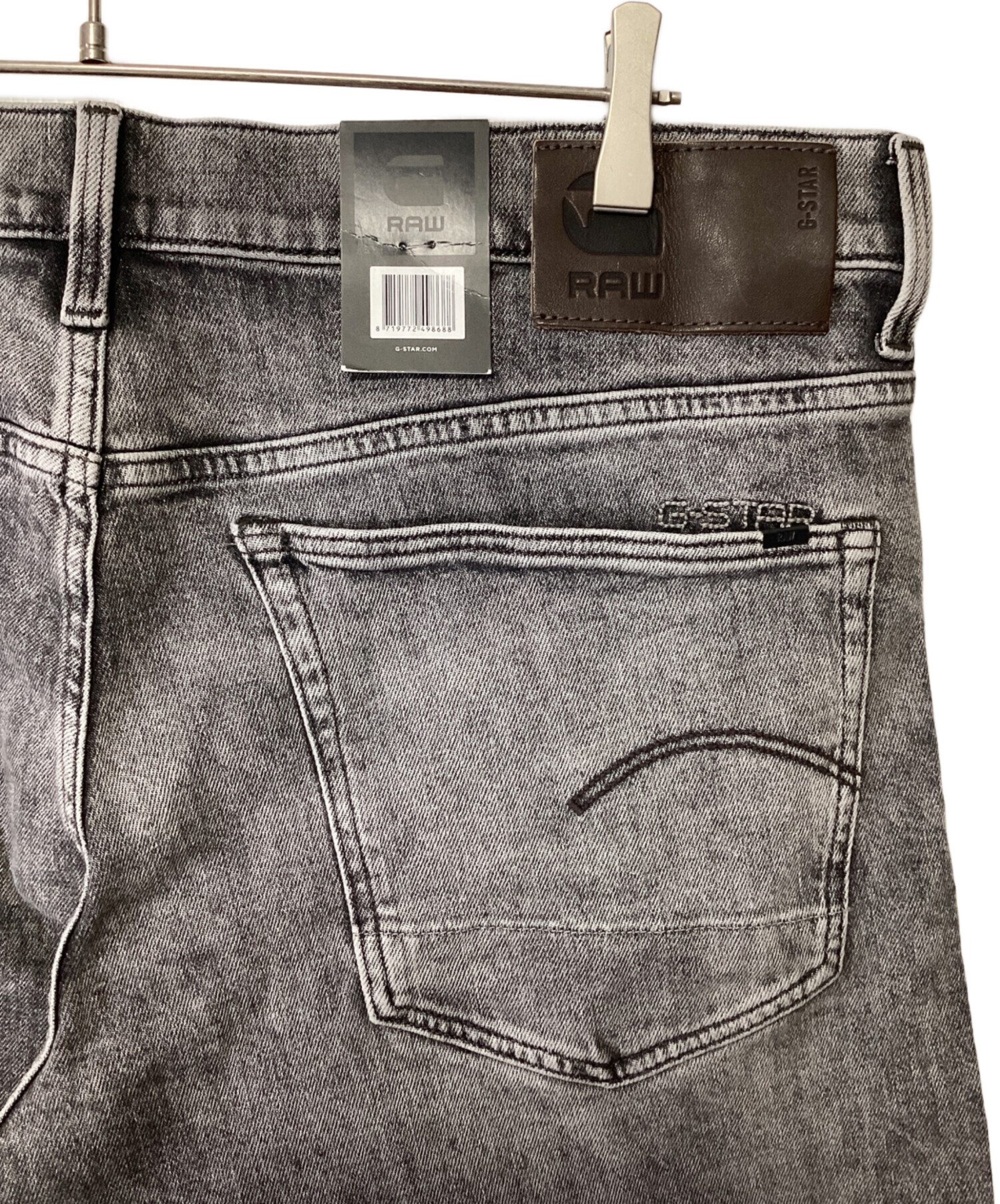 中古・古着通販】G-STAR RAW (ジースターロゥ) デニムパンツ グレー 