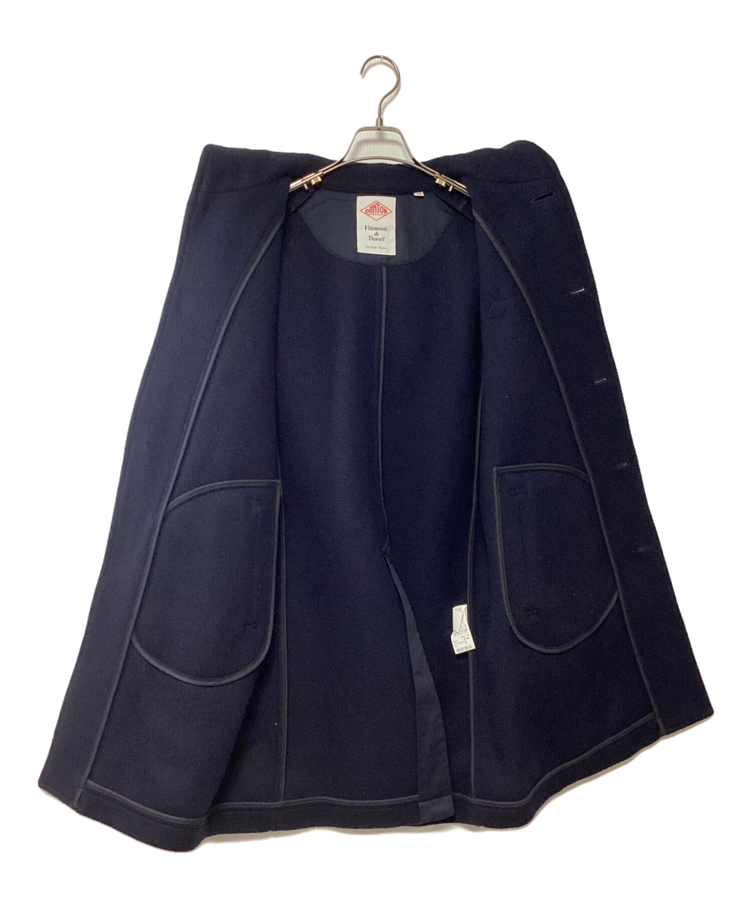 中古・古着通販】DANTON (ダントン) ウールモッサ2WAYフードコート