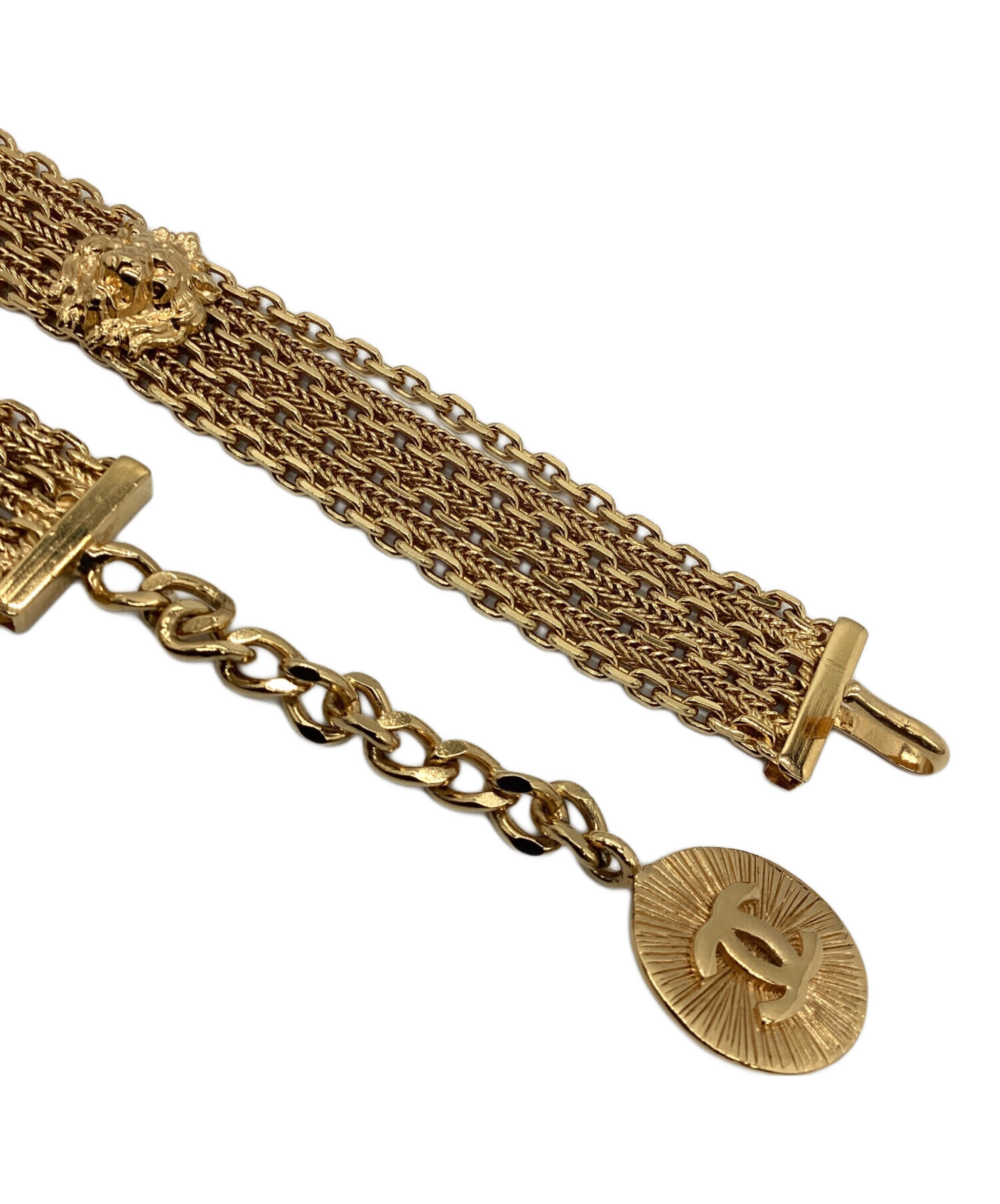 中古・古着通販】CHANEL (シャネル) ココマークチェーンベルト