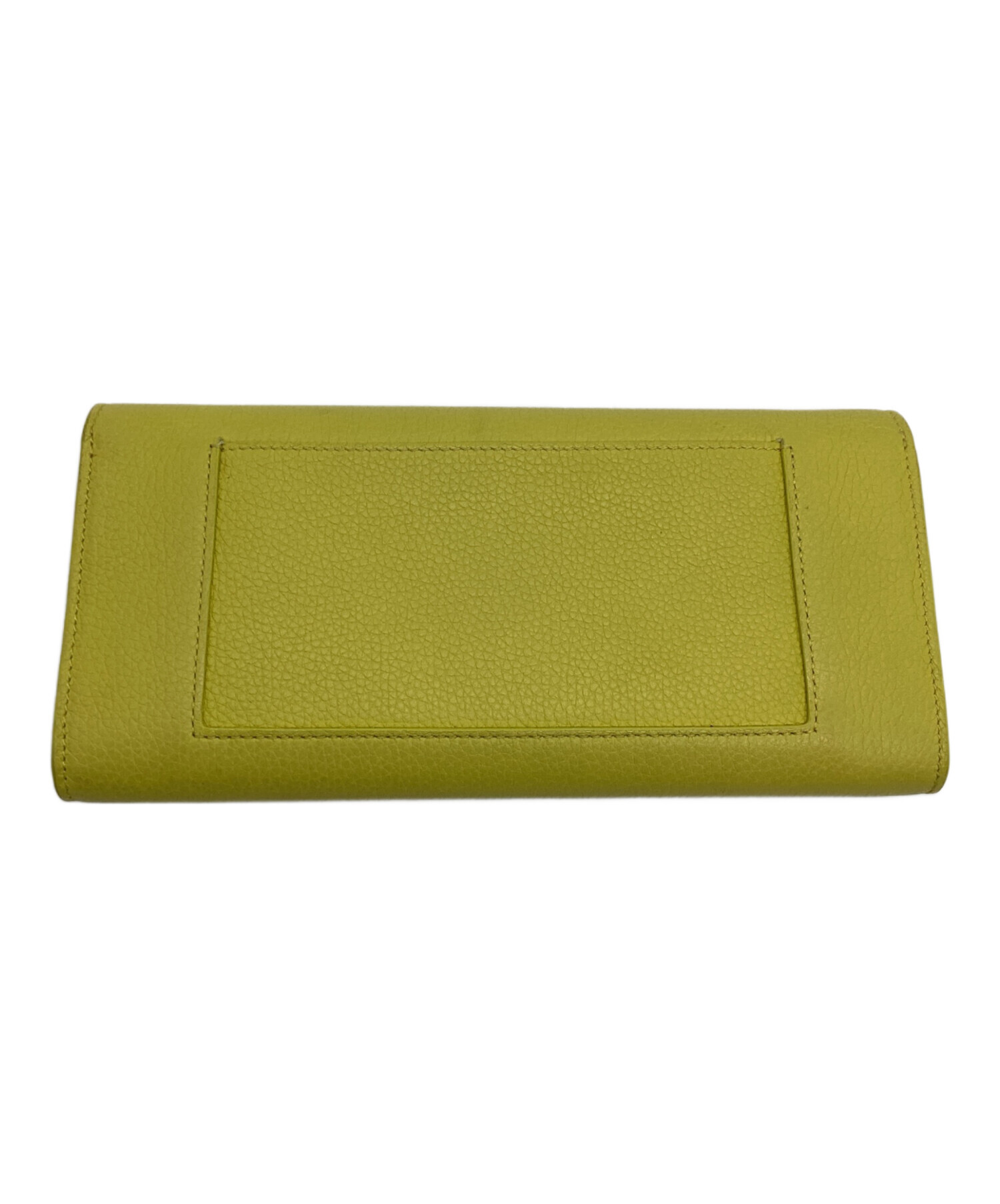 中古・古着通販】CELINE (セリーヌ) 長財布 ライトグリーン｜ブランド  