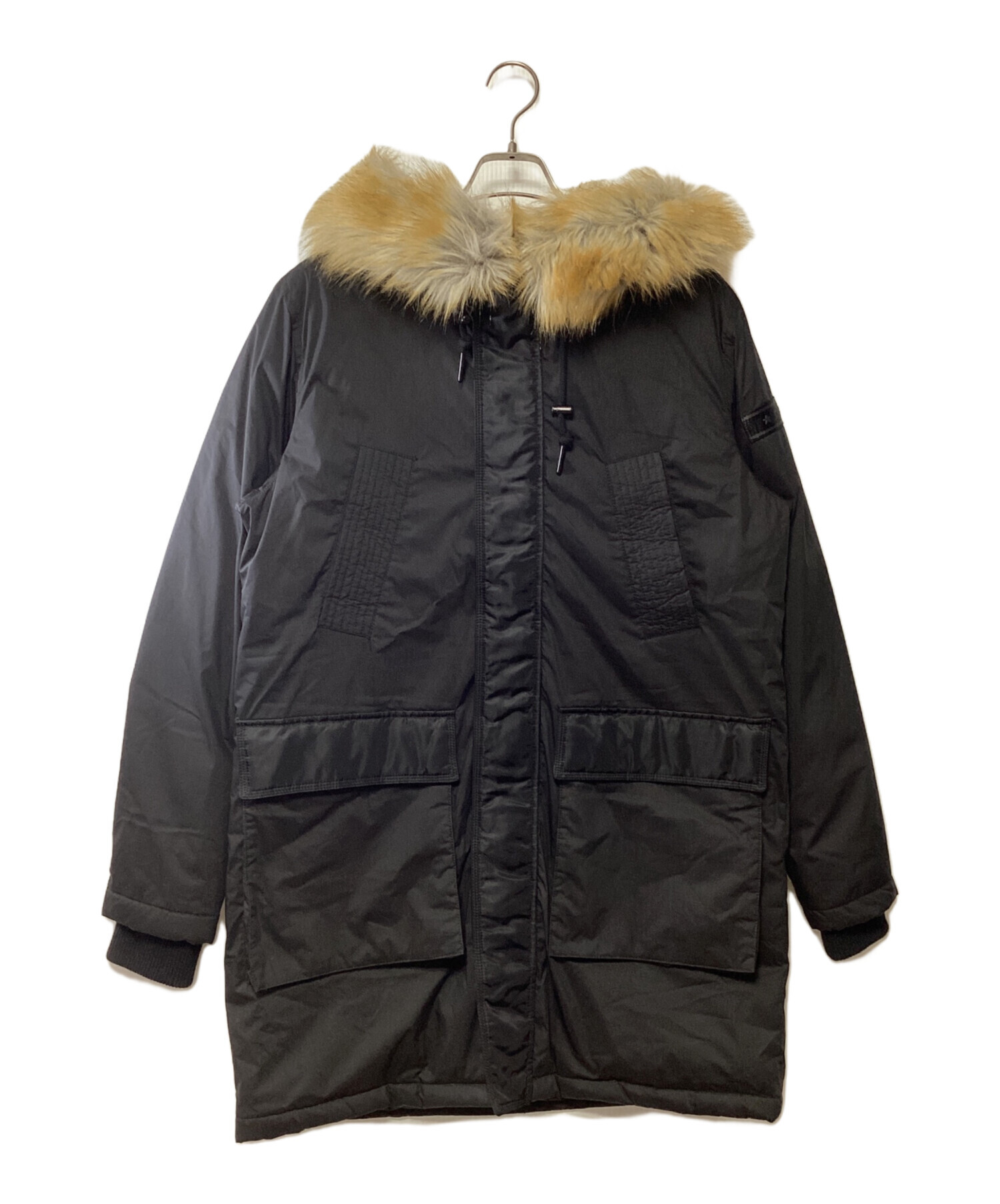 ディーゼル モッズコート ファー付きフード 中古・古着通販】DIESEL (ディーゼル) ファー付きモッズコート