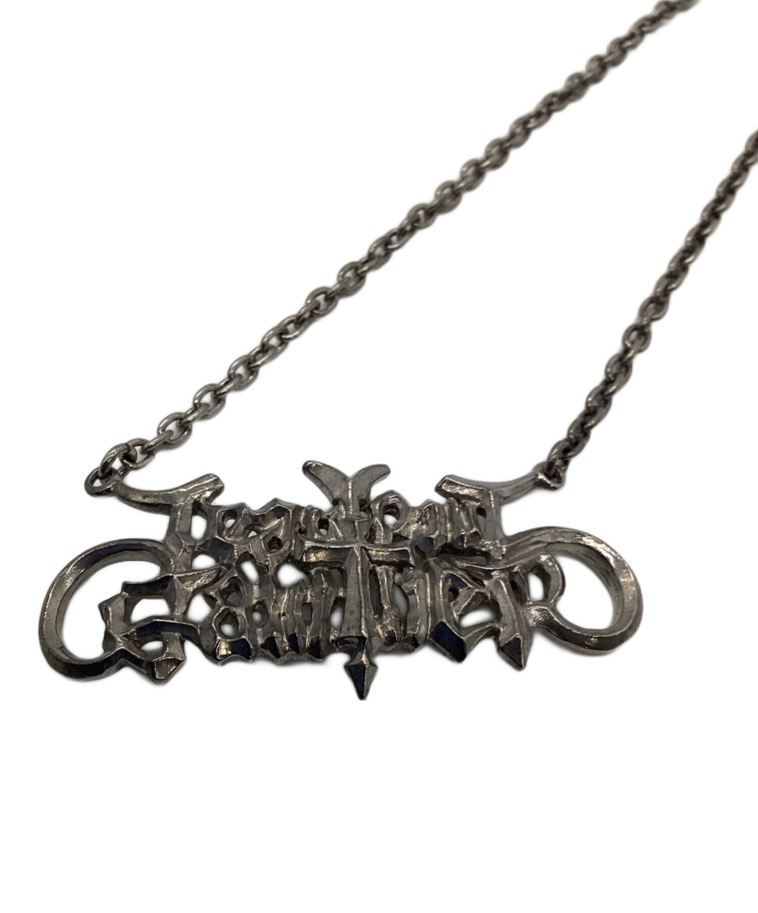 ゴルチエ クロスネックレス ジャンポールゴルチエ シルバー ネックレス