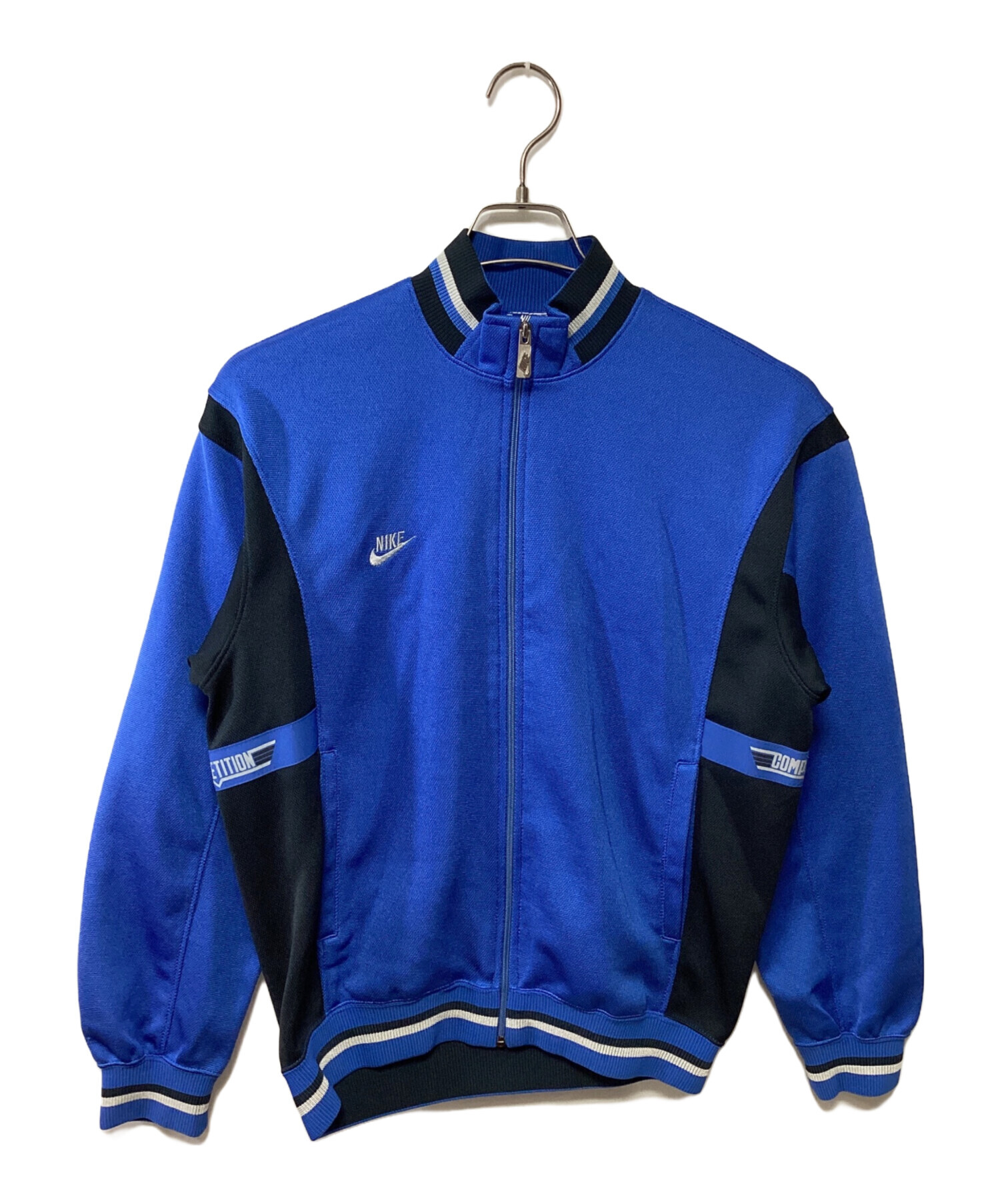 中古・古着通販】NIKE (ナイキ) トラックジャケット ブルー×ブラック