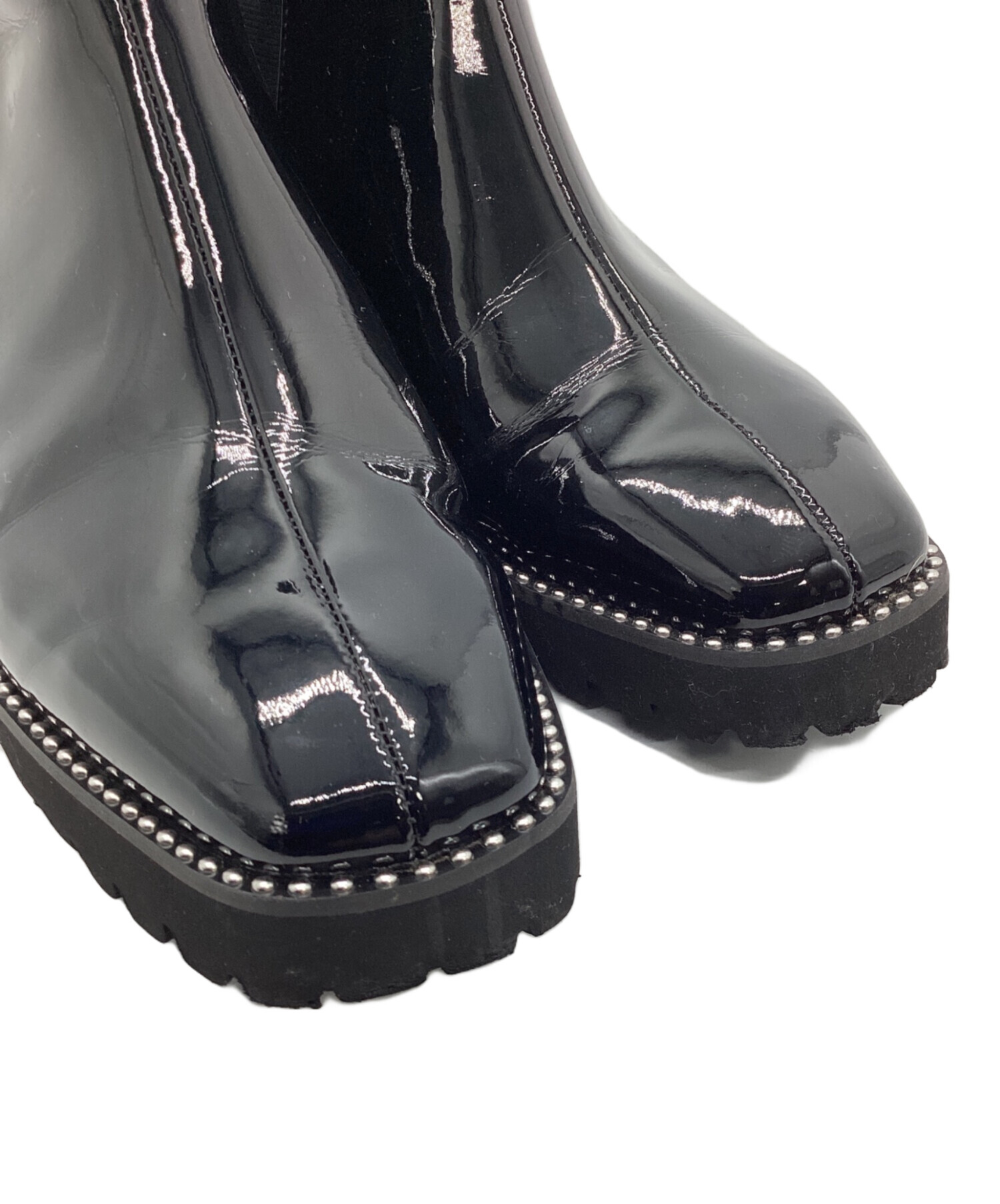 中古・古着通販】DIANA (ダイアナ) サイドゴアショートブーツ ブラック