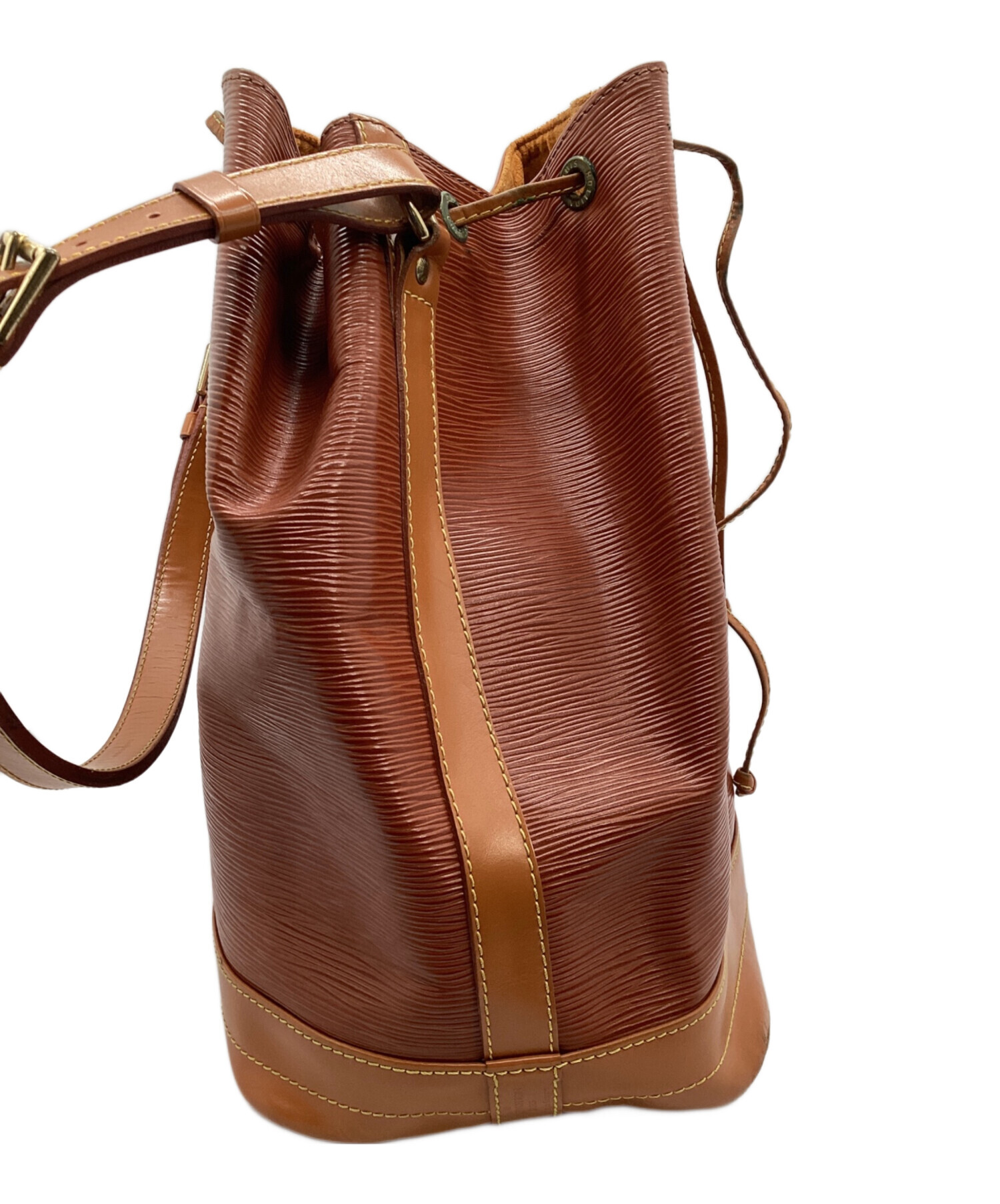 LOUIS VUITTON ルイ・ヴィトン/ノエ/エピ/バイカラー/ケニヤブラウン×ジパングゴールド/A21***/ABランク/91【中古】 LOUIS VUITTON ルイ・ヴィトン/ノエ/エピ/バイカラー/ケニヤブラウン