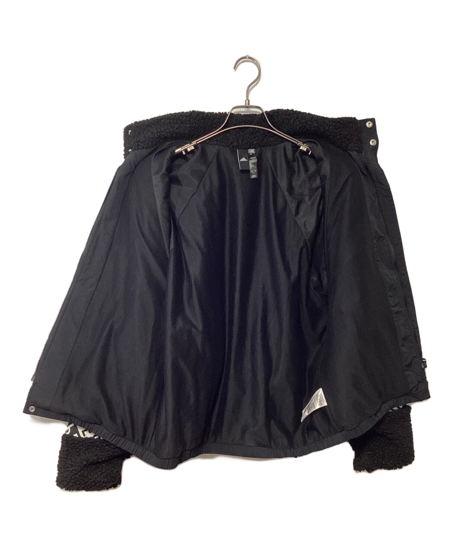 adidas 早稲田大学ビックベアーズフットボールジャケット 黒 未使用 adidas 早稲田大学ビックベアーズフットボールジャケット 黒 未使用