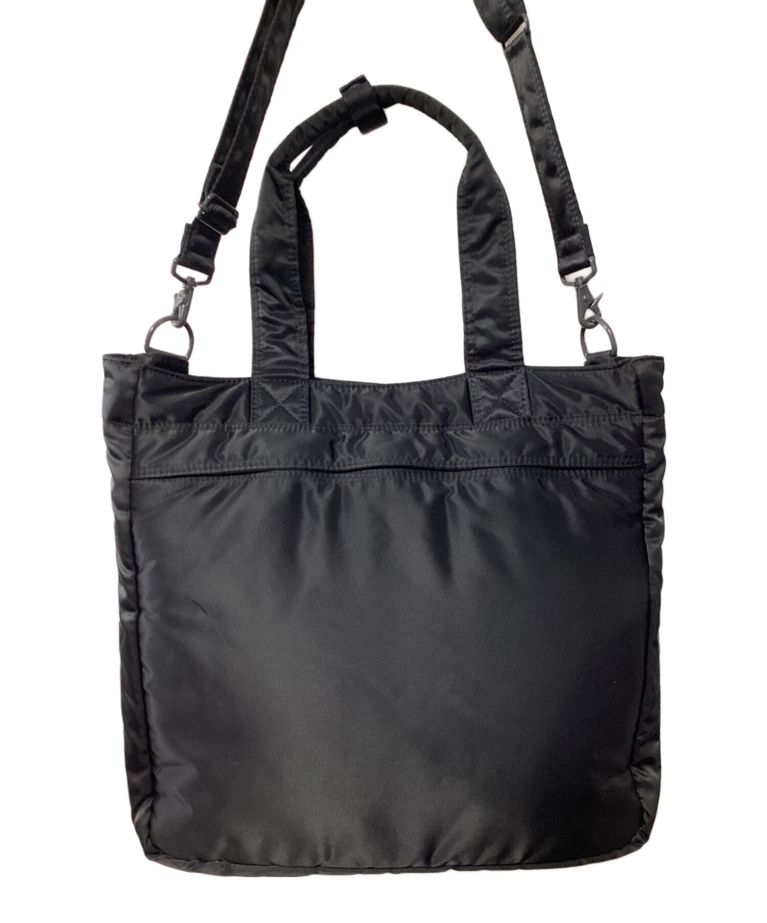 中古・古着通販】PORTER (ポーター) 2WAYバッグ TANKER ブラック