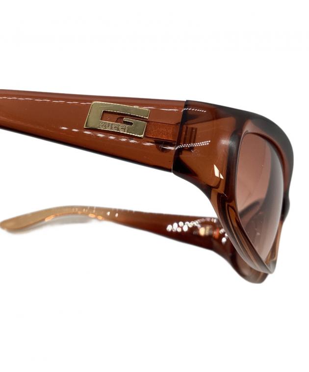 中古・古着通販】GUCCI (グッチ) サングラス ブラウン サイズ:55□16