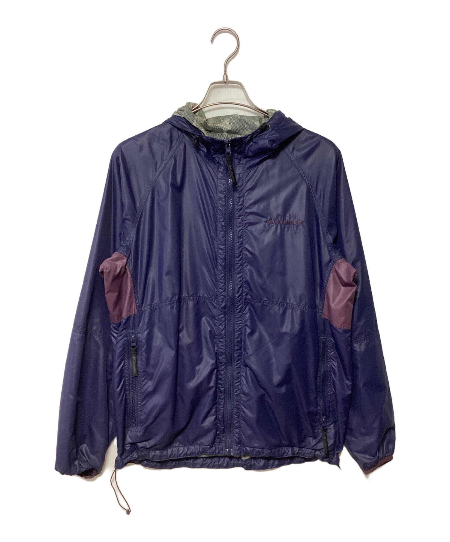 中古・古着通販】Columbia (コロンビア) ナイロンジャケット ネイビー 