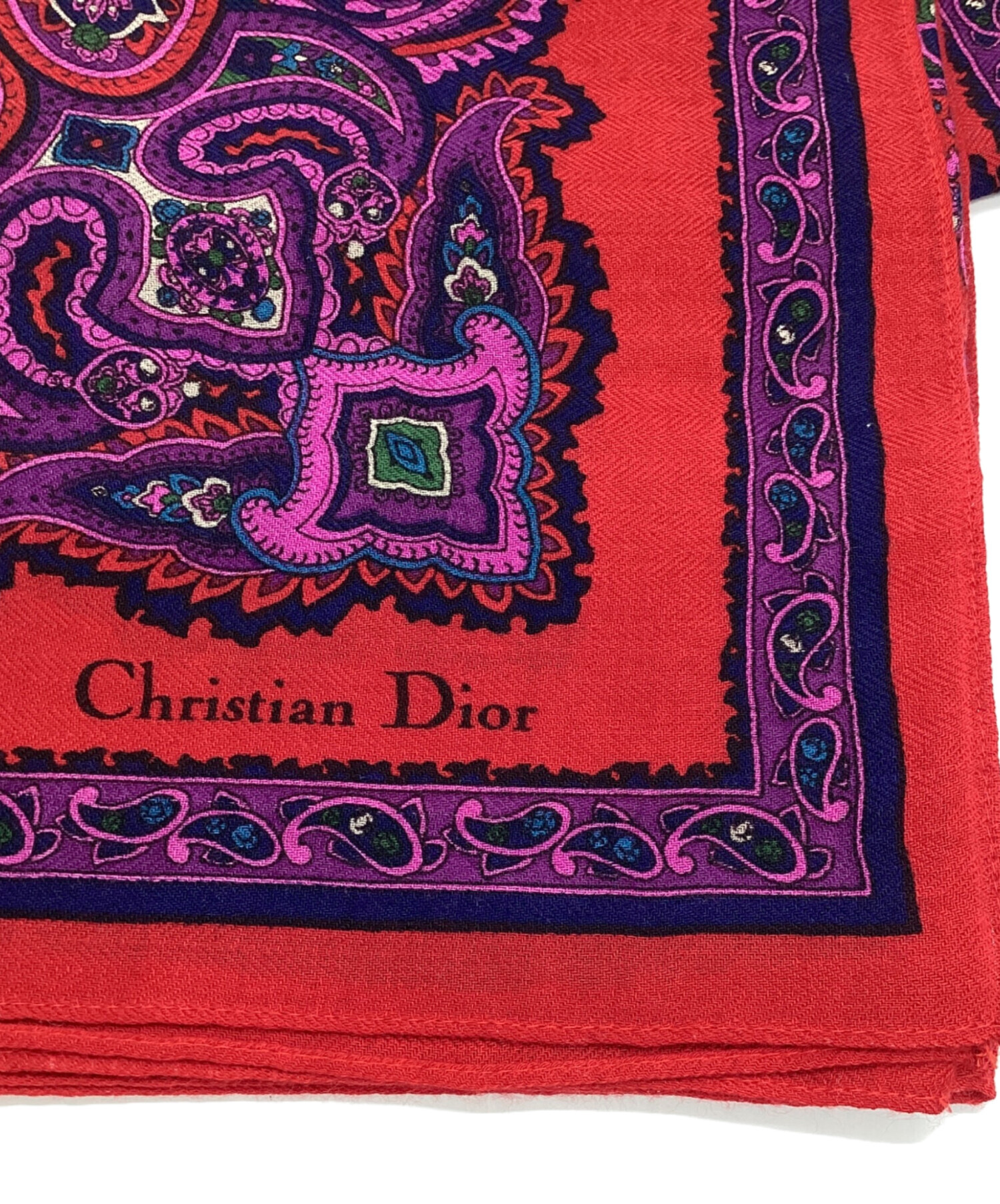 Y様クリスチャンディオール　大判ストール 中古・古着通販】Christian Dior (クリスチャン ディオール) 大判