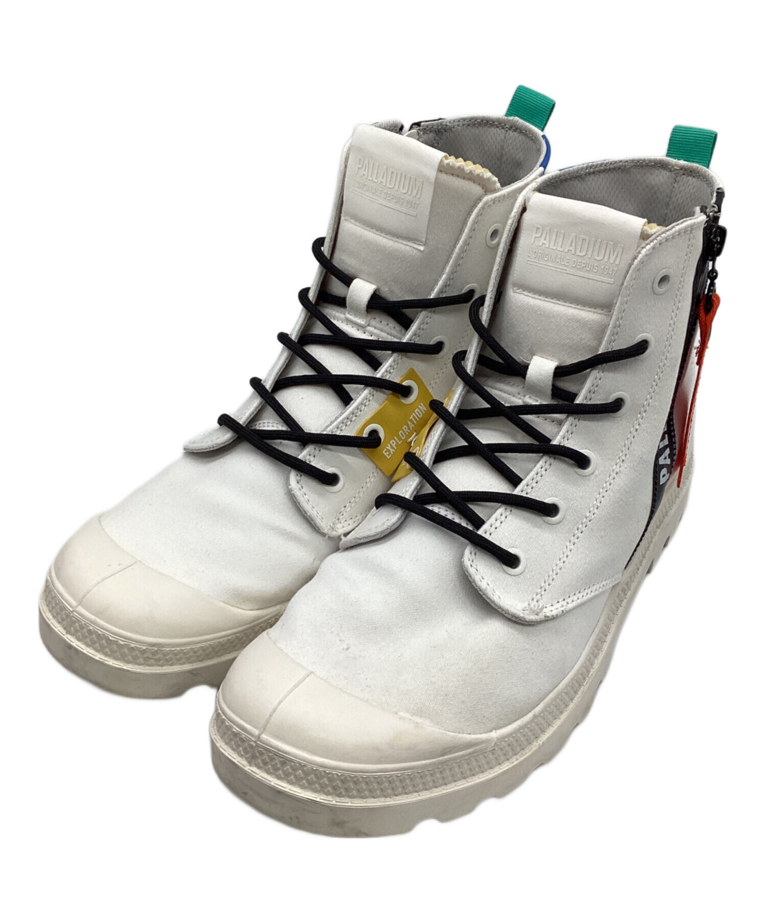 中古・古着通販】PALLADIUM (パラディウム) ハイカットスニーカー オフ 