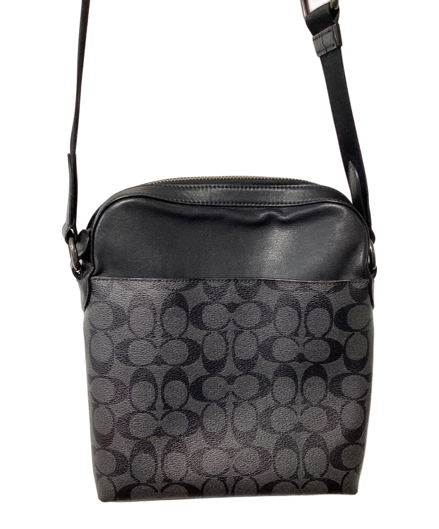 【未使用品】 COACH メンズ ショルダーバッグ F88335 中古・古着通販】COACH (コーチ) ショルダーバッグ ブラック｜ブランド