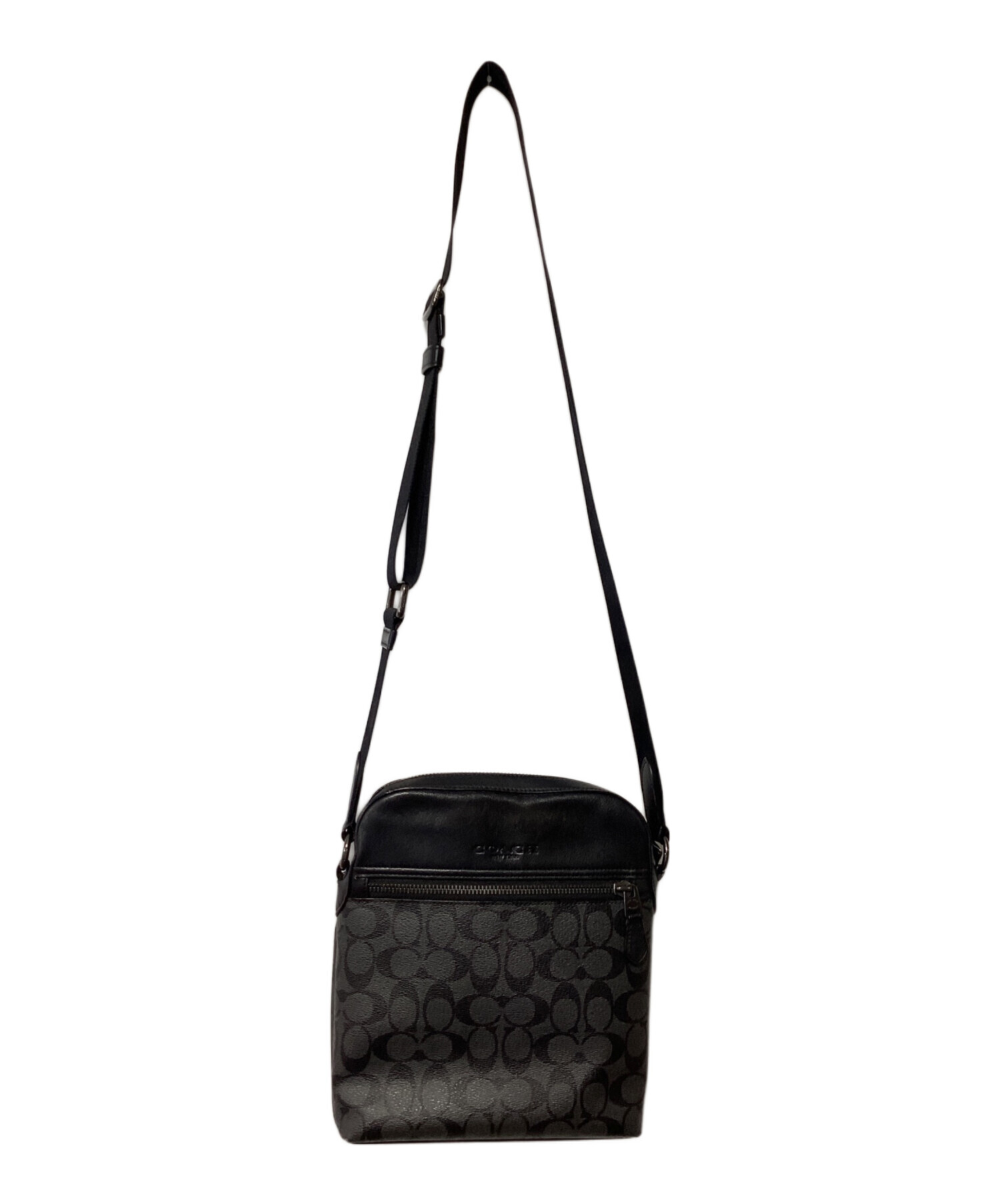 中古・古着通販】COACH (コーチ) ショルダーバッグ ブラック｜ブランド