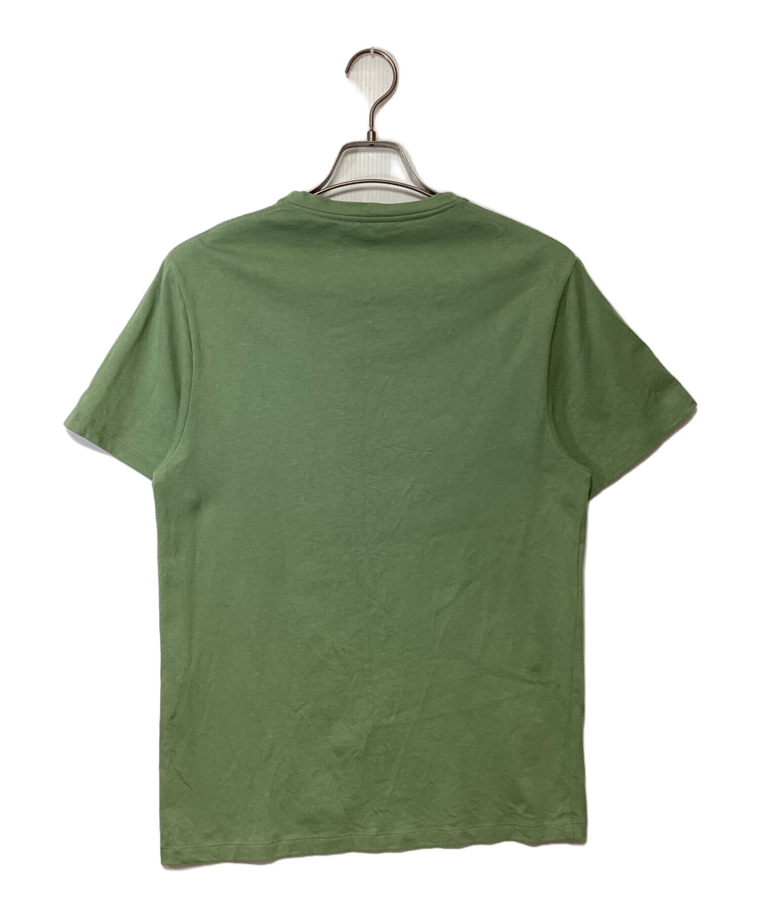 中古・古着通販】LOEWE (ロエベ) アナグラム刺繍Tシャツ グリーン