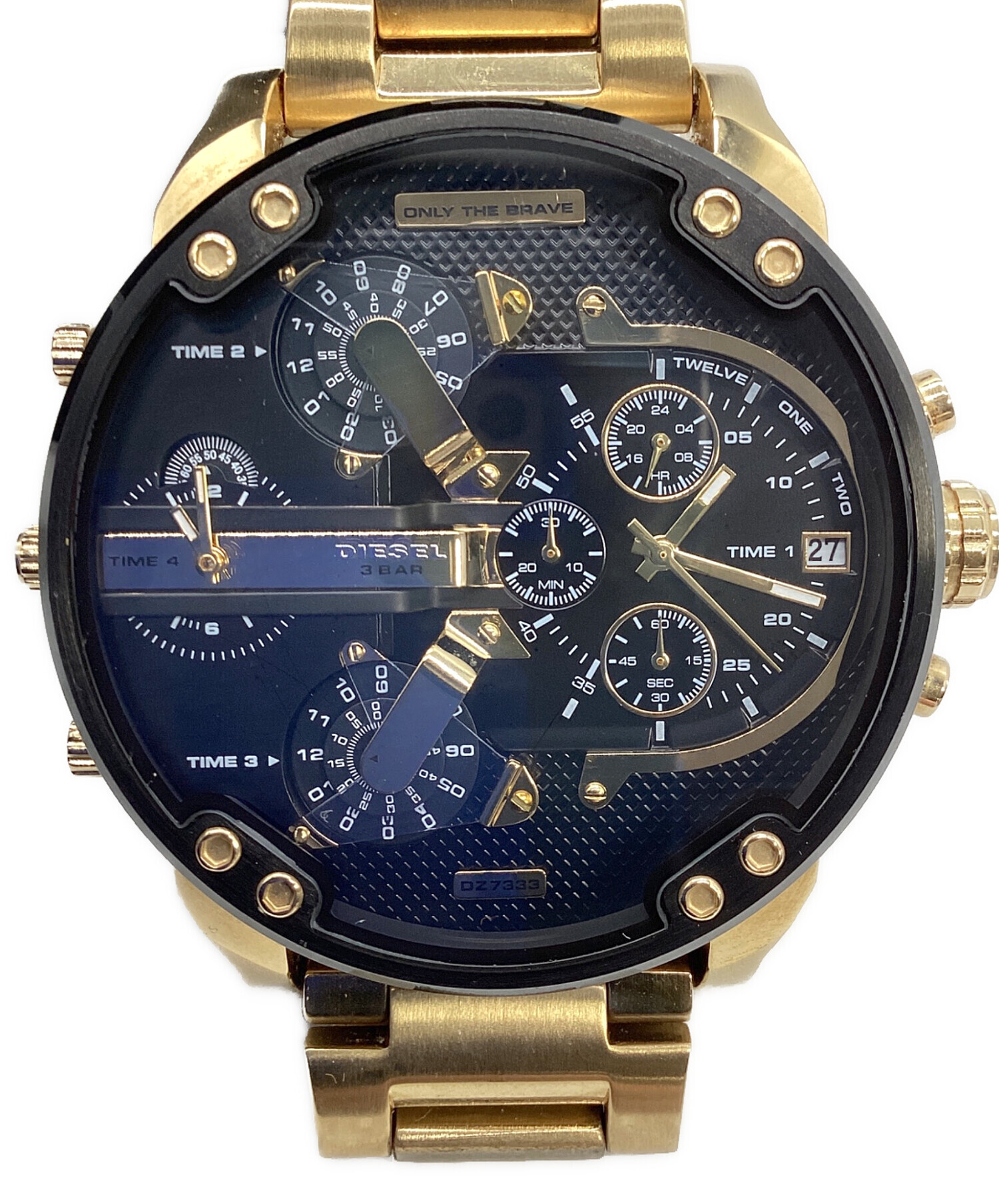 DIESEL★美品★ Diesel Time Zone Chronograph Black Watch DZ7193 | eBay