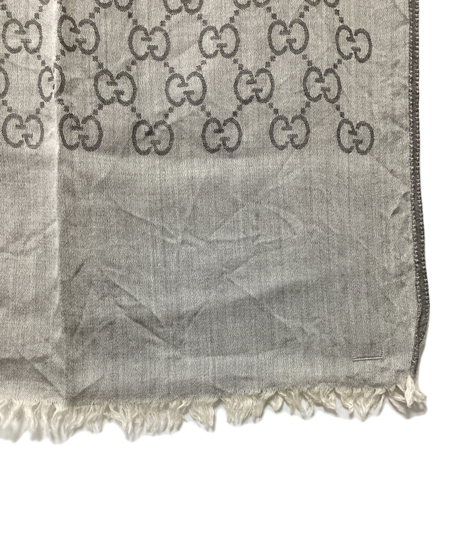 中古・古着通販】GUCCI (グッチ) ストール グレー｜ブランド