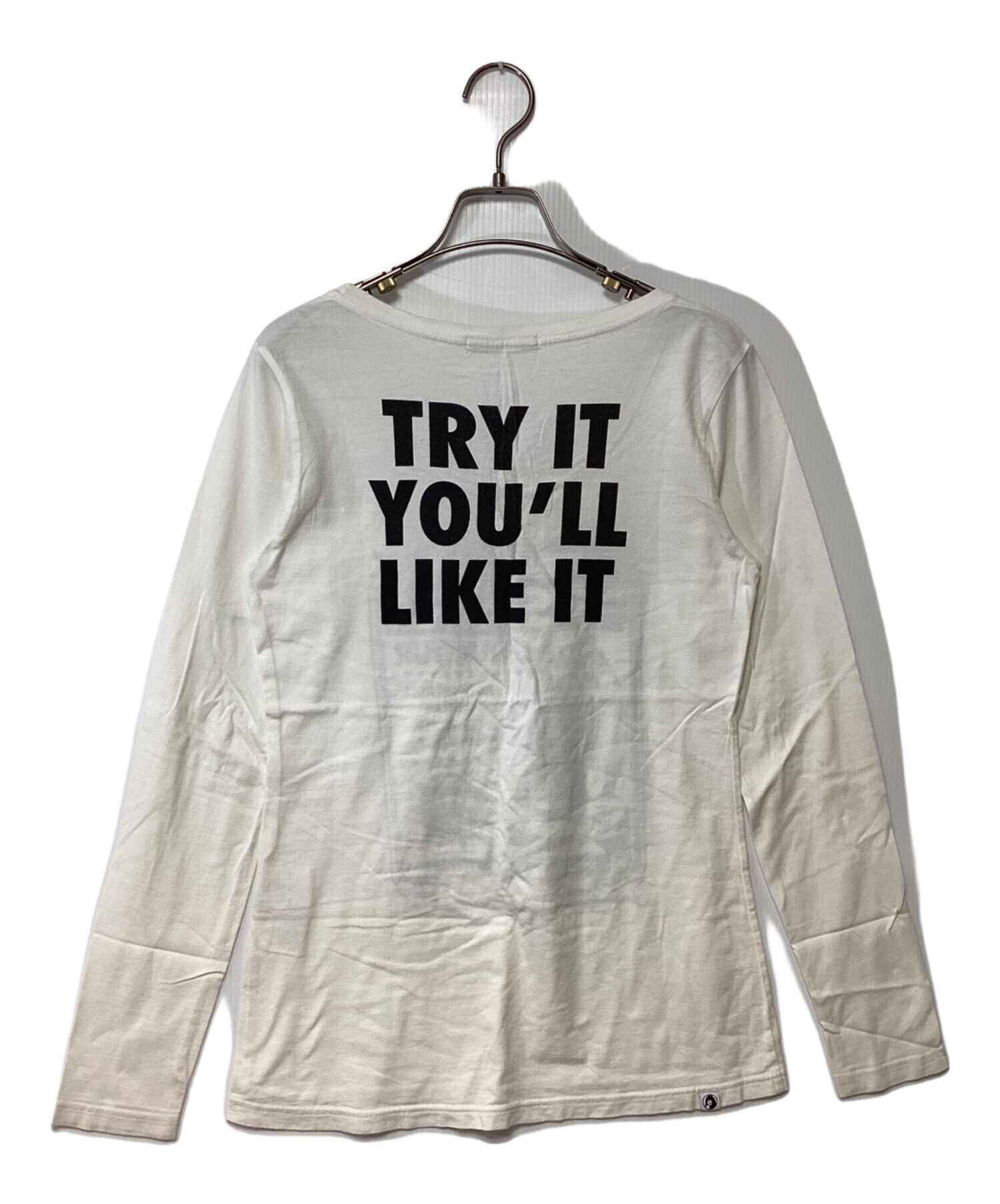 【美品】HYSTERIC GLAMOUR 長袖 ロングスリーブカットソー 古着 HYSTERIC GLAMOUR - ヒステリックグラマー 90年代物 7部丈ロンT