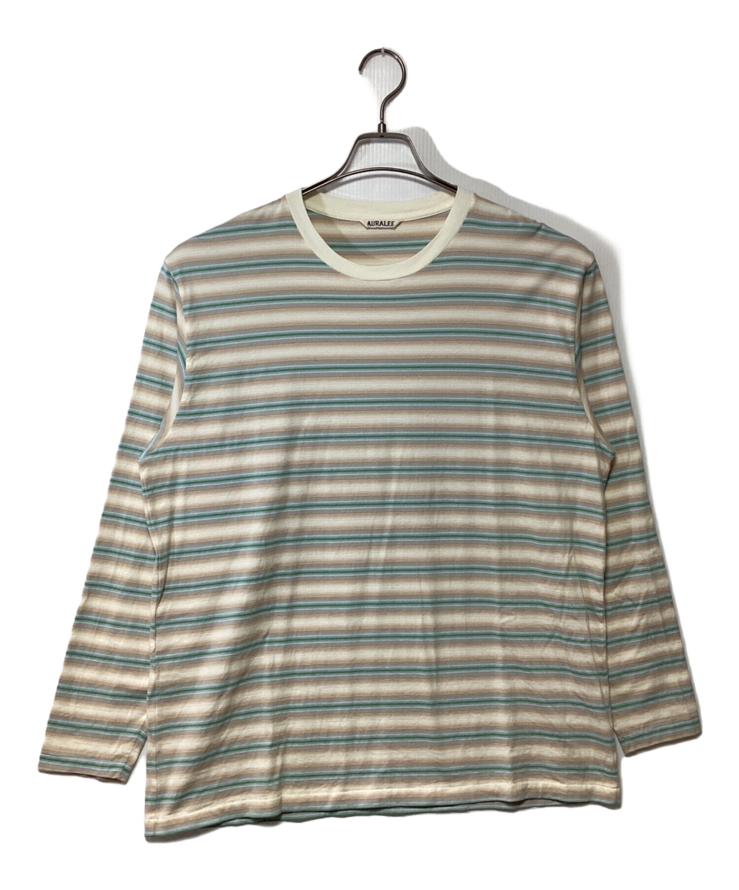 中古・古着通販】AURALEE (オーラリー) GRADIENT STRIPE JERSEY L/S