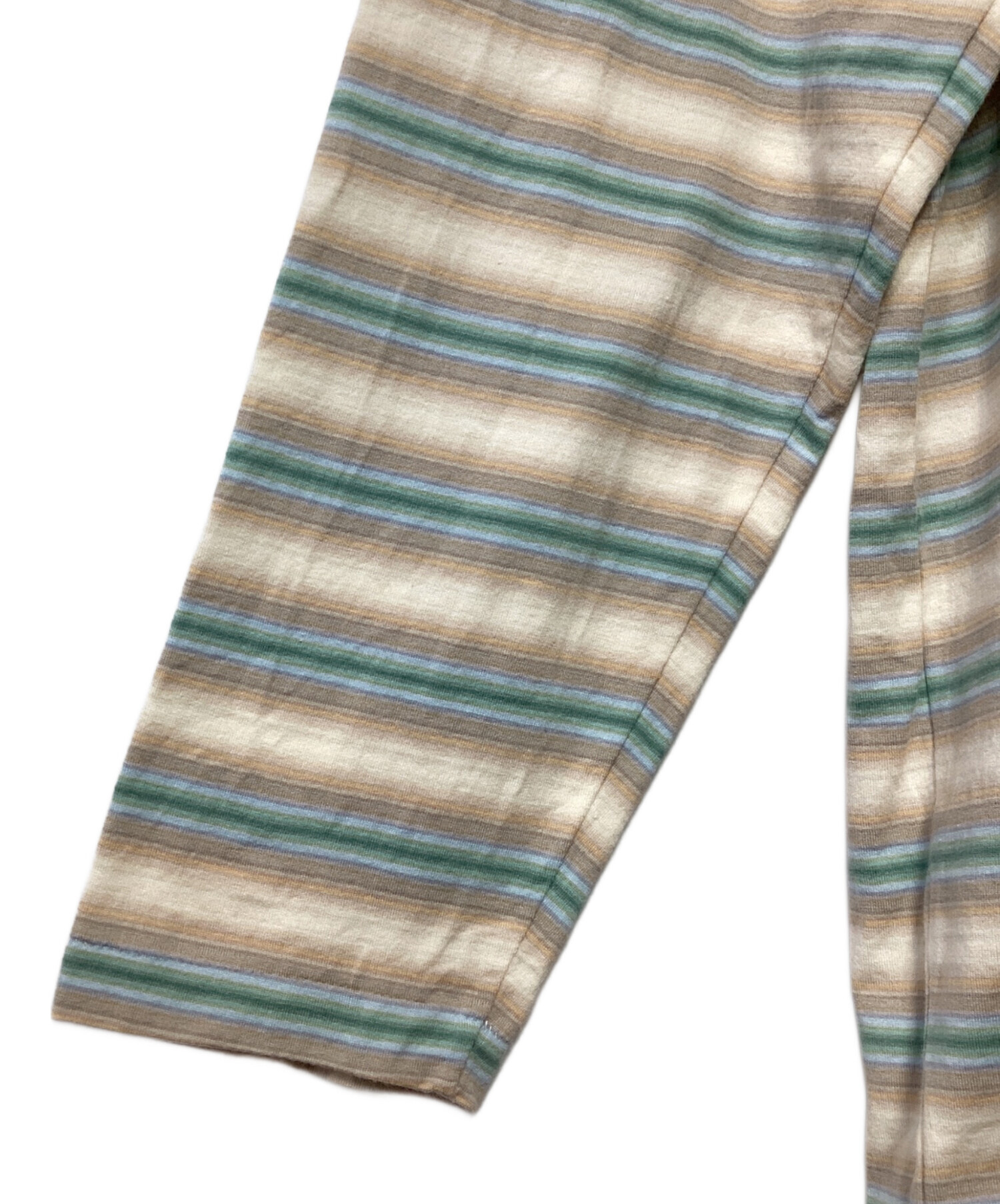 中古・古着通販】AURALEE (オーラリー) GRADIENT STRIPE JERSEY L/S