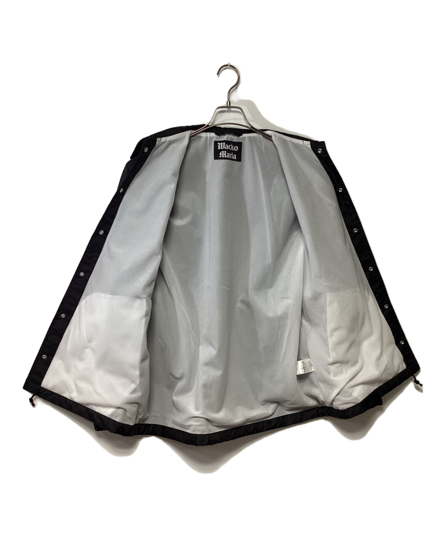 中古・古着通販】WACKO MARIA (ワコマリア) コーチジャケット ブラック