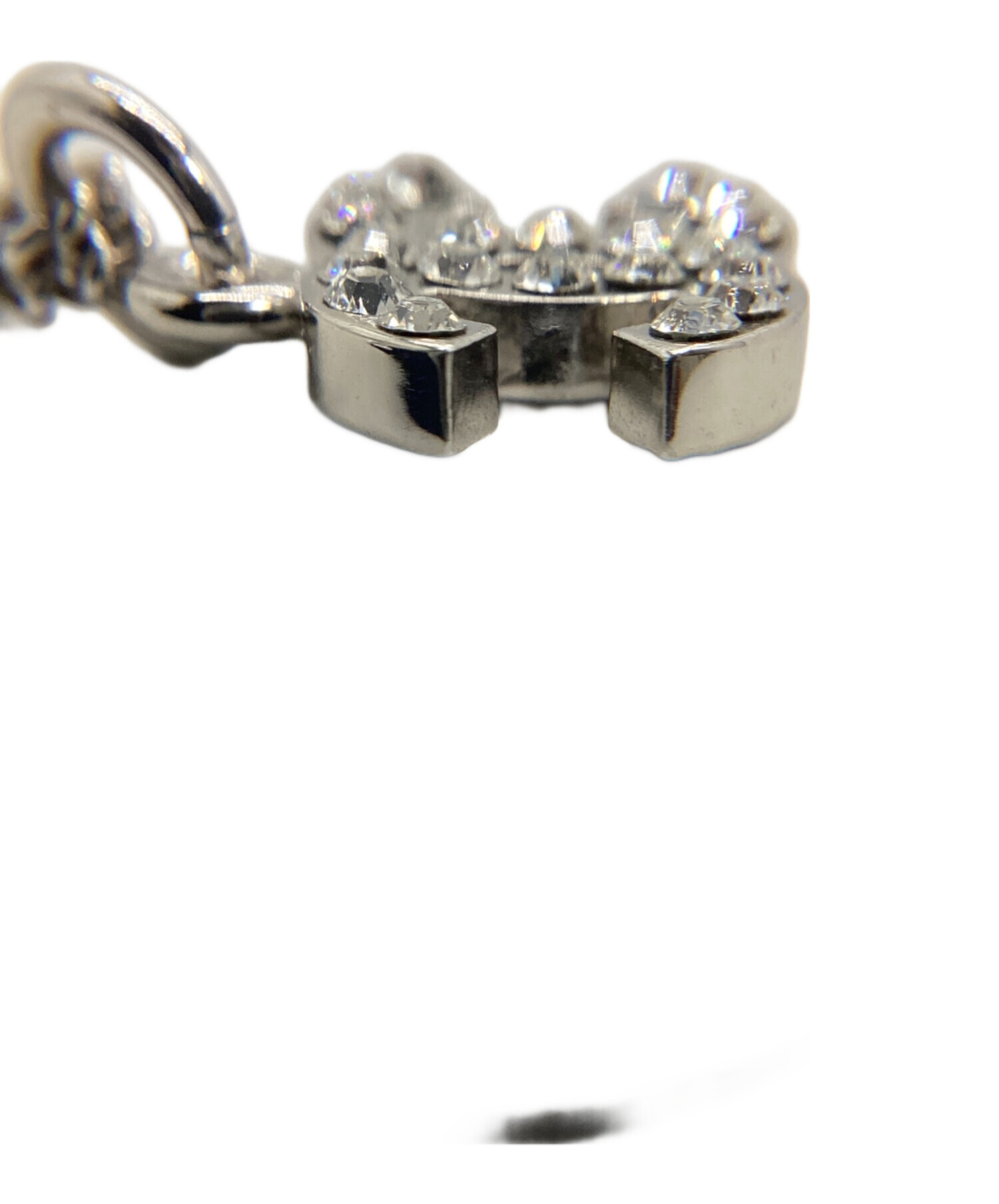 中古・古着通販】CHANEL (シャネル) ココマークネックレス シルバー 