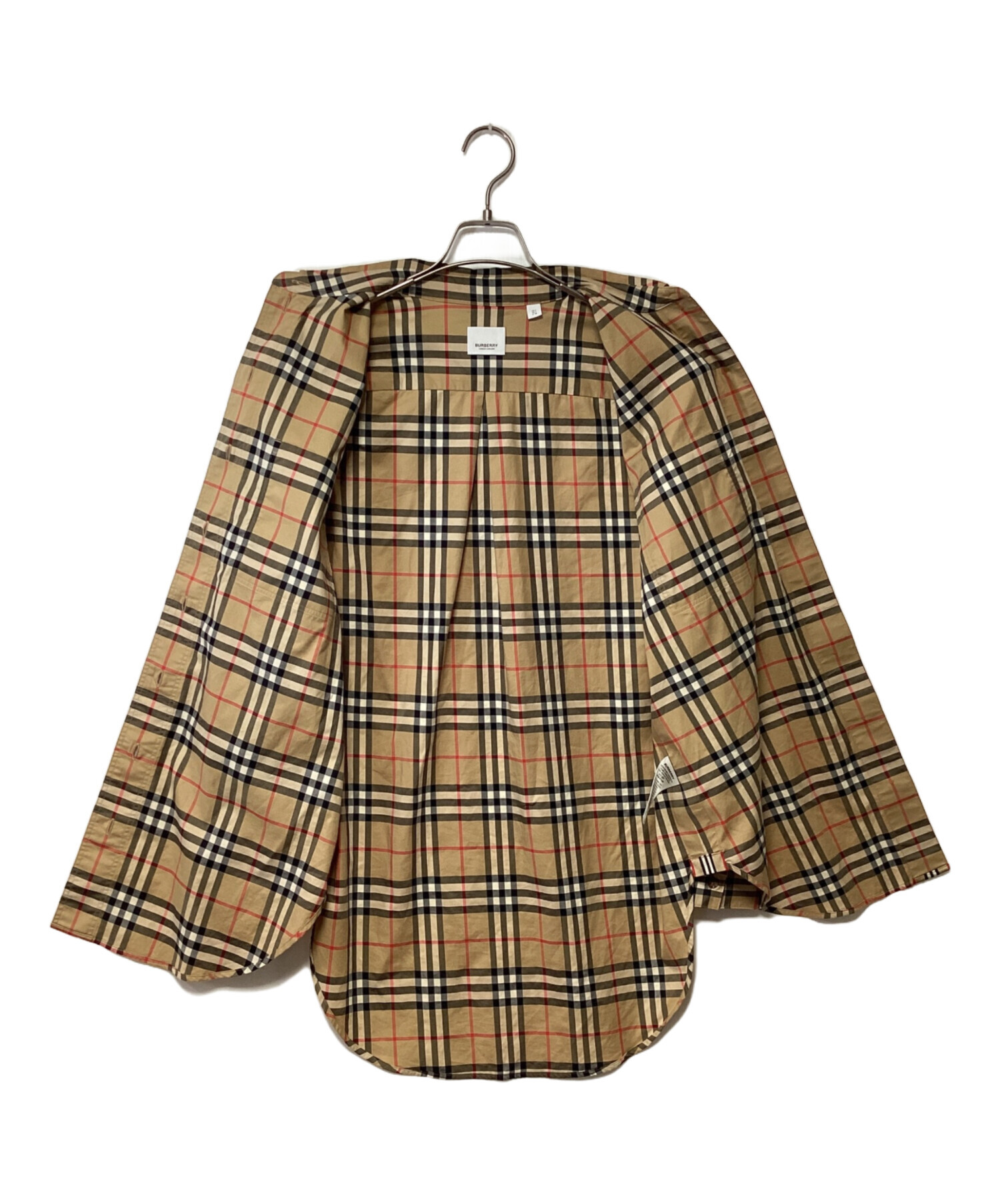 中古・古着通販】BURBERRY (バーバリー) 長袖シャツ ノヴァチェック柄 