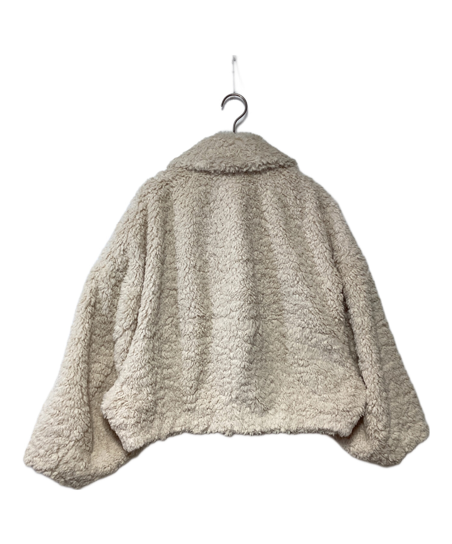 中古・古着通販】Snidel (スナイデル) ショートボアコート アイボリー