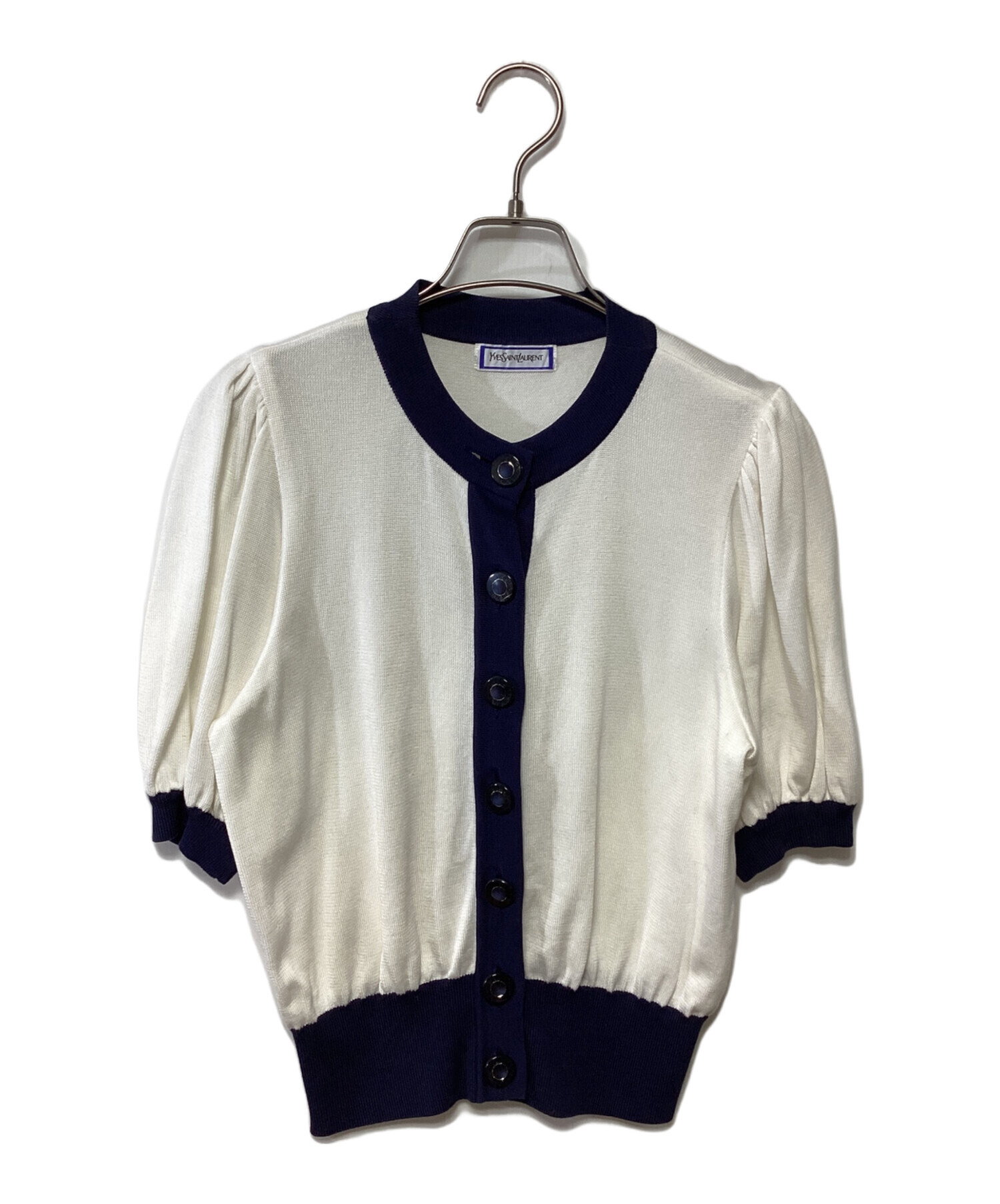 イヴ・サンローラン カーディガン カーデ 古着 M 中古・古着通販】Yves Saint Laurent (イヴサンローラン) カーディガン