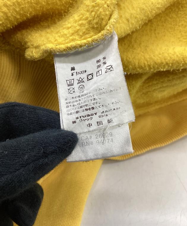 中古・古着通販】stussy (ステューシー) パーカー イエロー サイズ:M